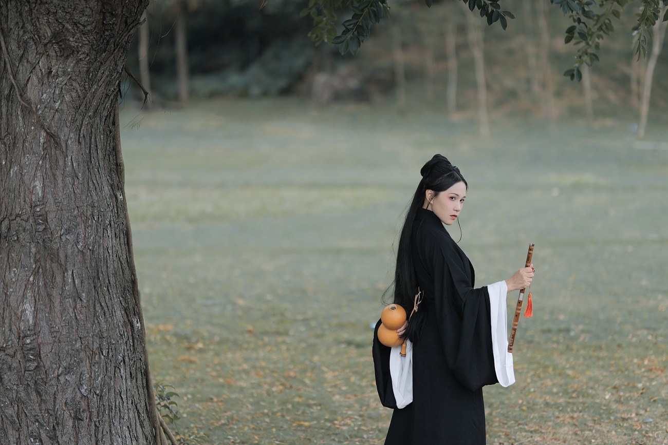 图片[14]-[YITUYU艺图语] 2021.10.08 山中抚琴 小白 [25P] – 速更版-美库