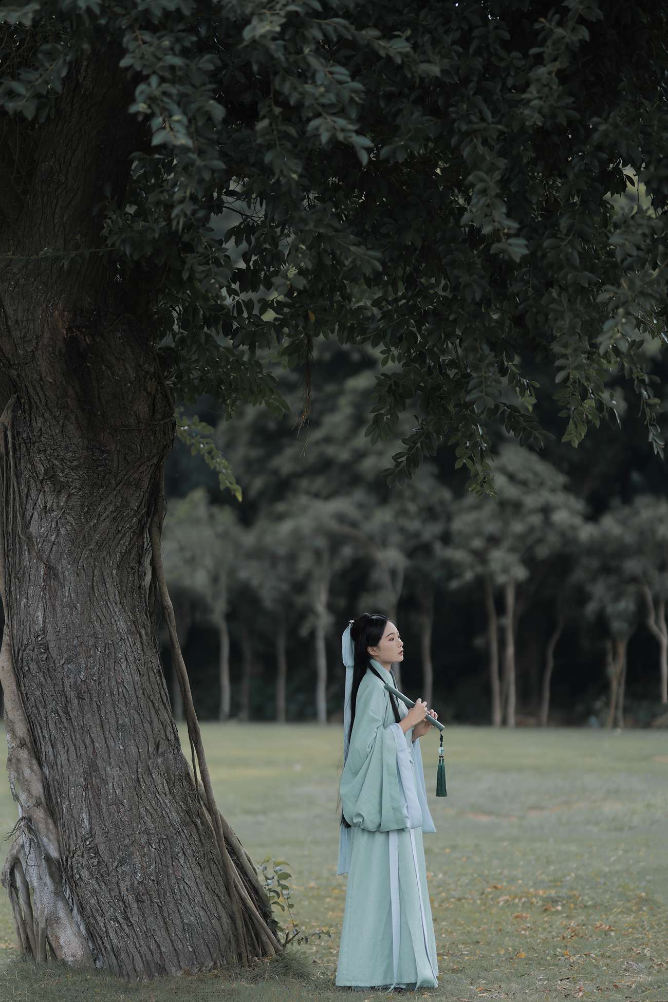 图片[20]-[YITUYU艺图语] 2021.10.08 山中抚琴 小白 [25P] – 速更版-美库