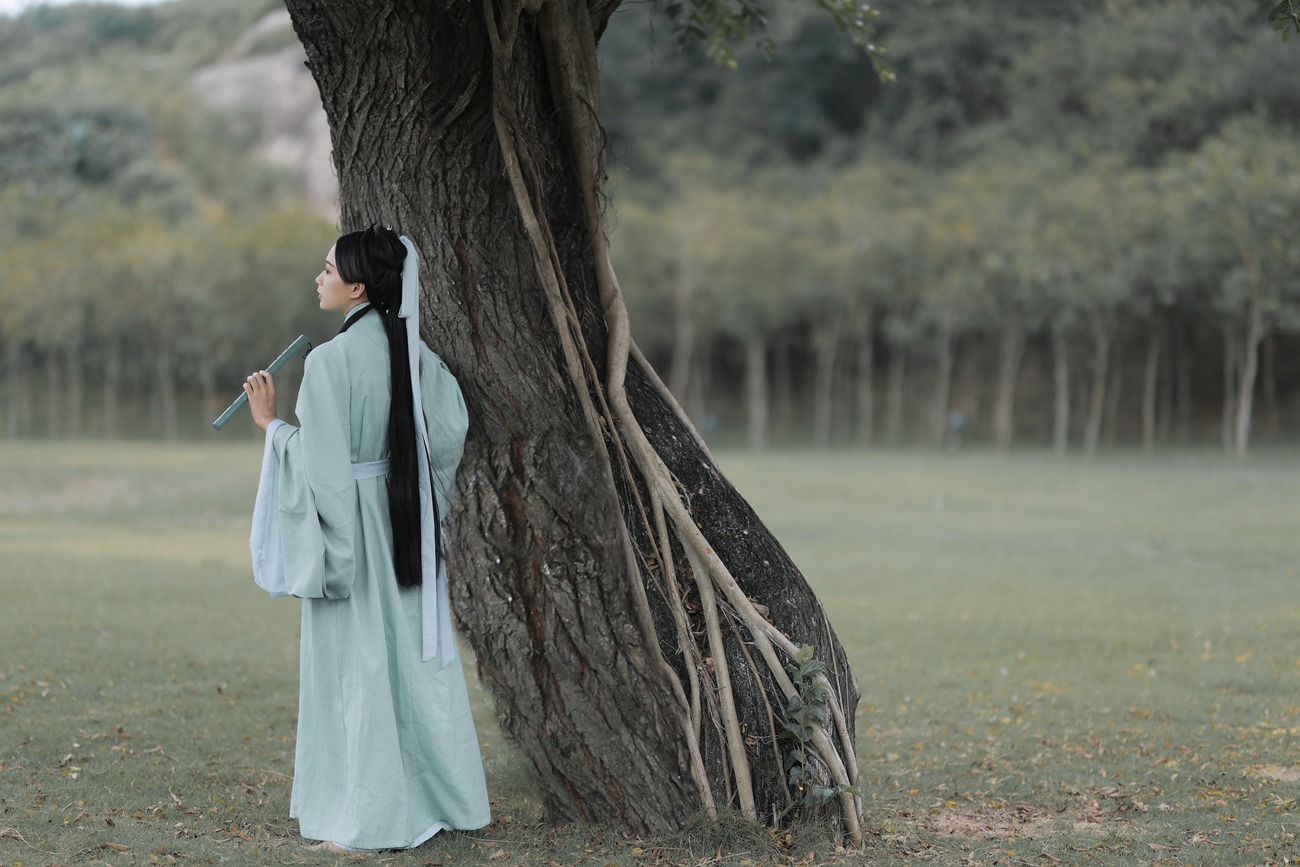 图片[21]-[YITUYU艺图语] 2021.10.08 山中抚琴 小白 [25P] – 速更版-美库