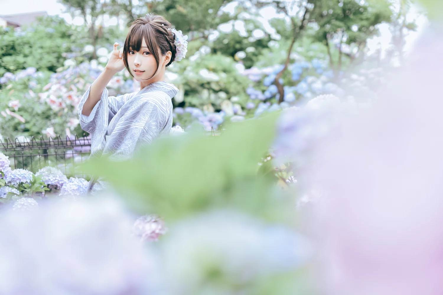 图片[10]-网紅Coser@ElyEE子 Yukata [50P] – 速更版-美库
