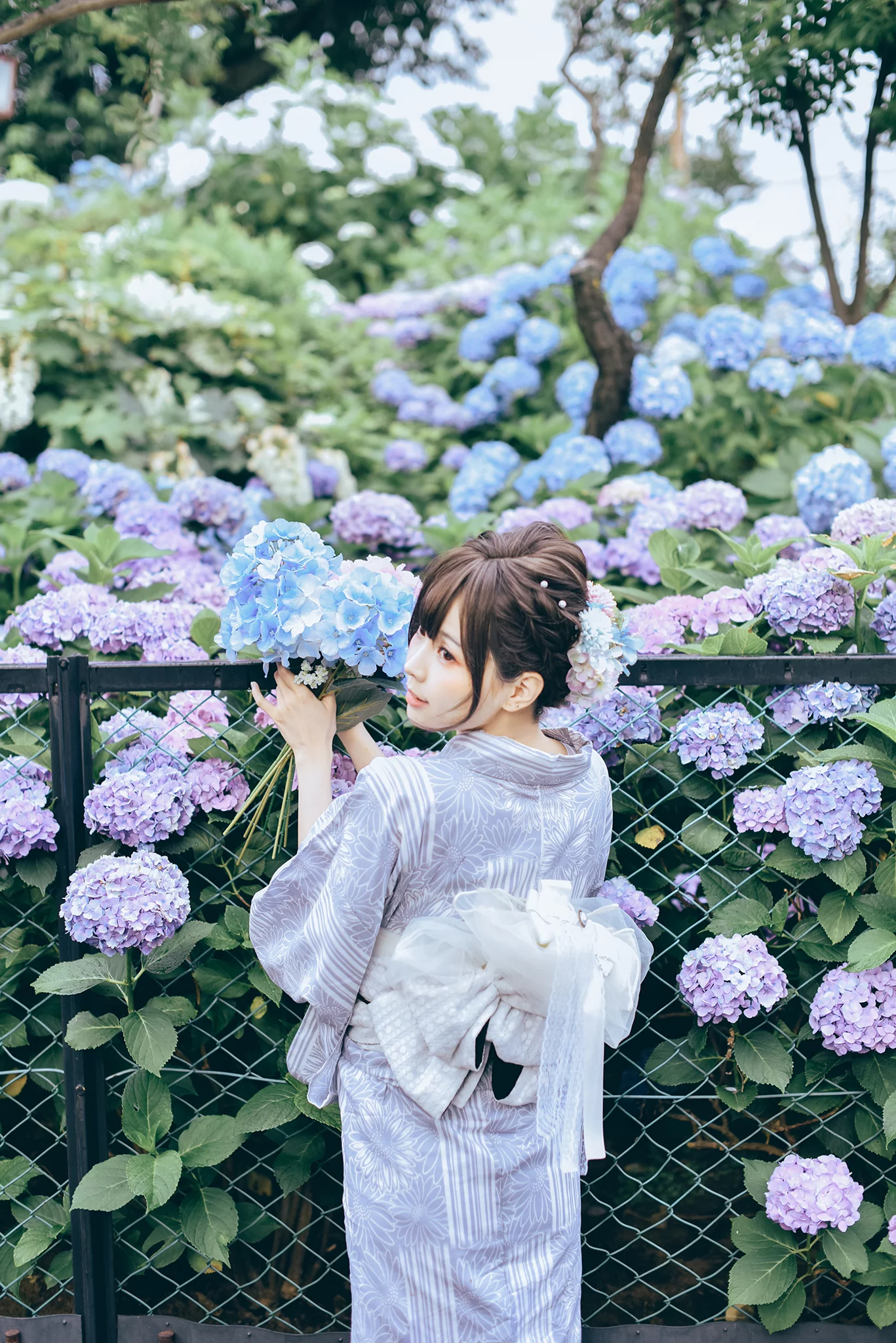 图片[13]-网紅Coser@ElyEE子 Yukata [50P] – 速更版-美库