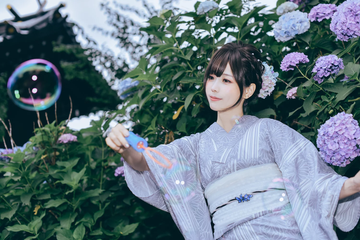 图片[16]-网紅Coser@ElyEE子 Yukata [50P] – 速更版-美库