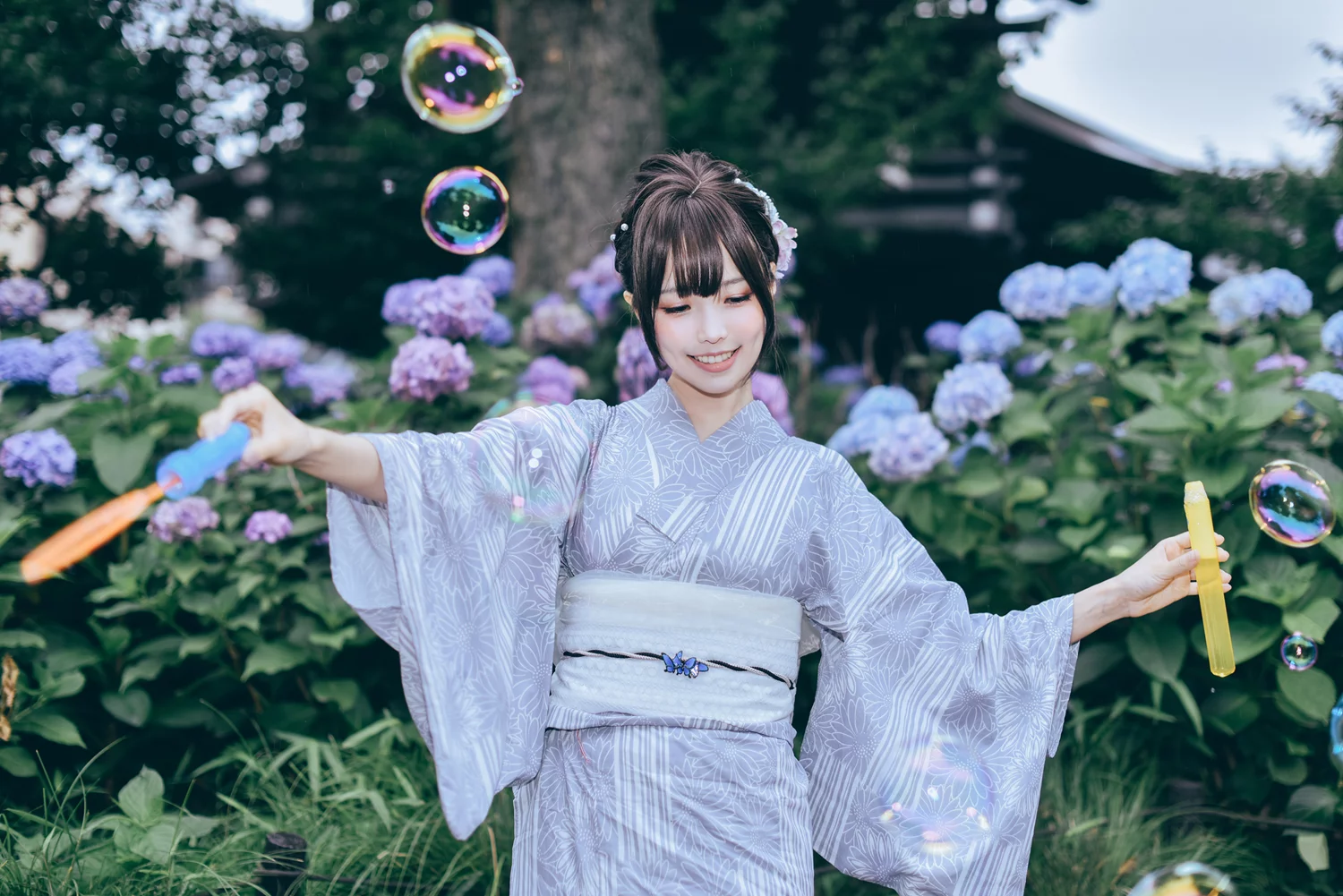 图片[20]-网紅Coser@ElyEE子 Yukata [50P] – 速更版-美库