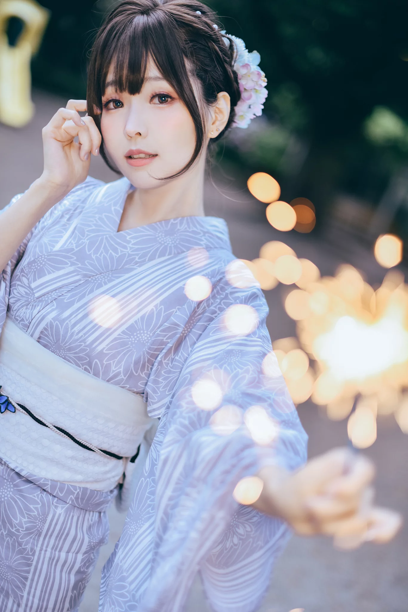 图片[24]-网紅Coser@ElyEE子 Yukata [50P] – 速更版-美库