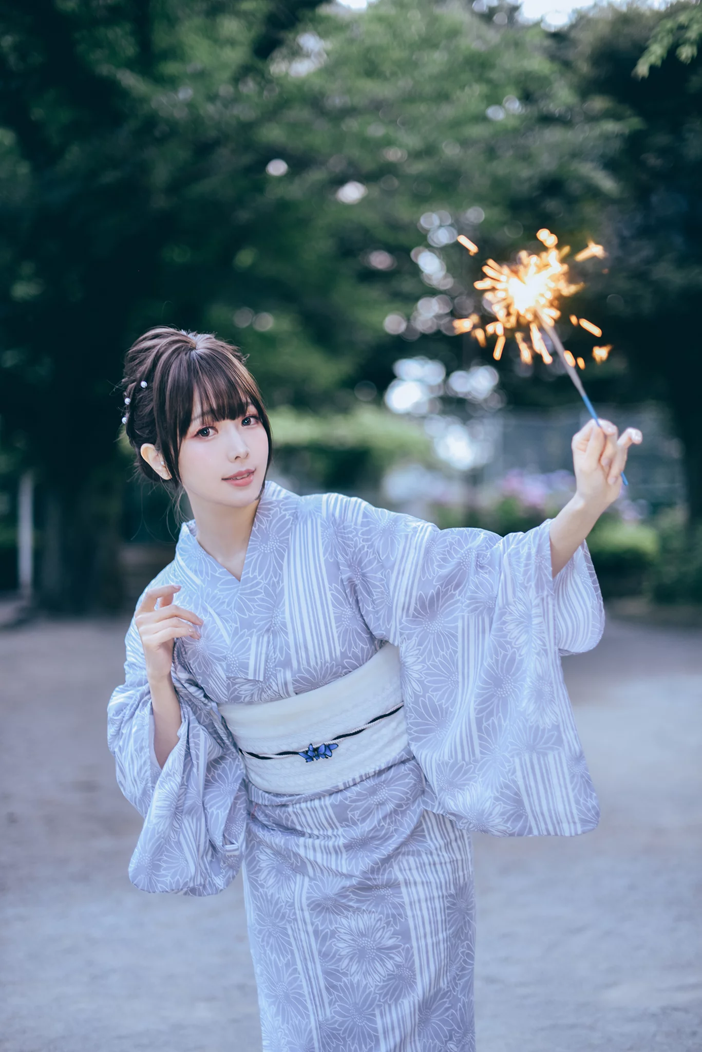 图片[25]-网紅Coser@ElyEE子 Yukata [50P] – 速更版-美库
