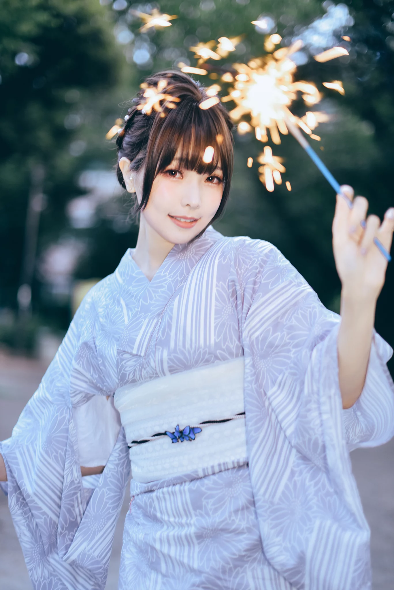 图片[27]-网紅Coser@ElyEE子 Yukata [50P] – 速更版-美库