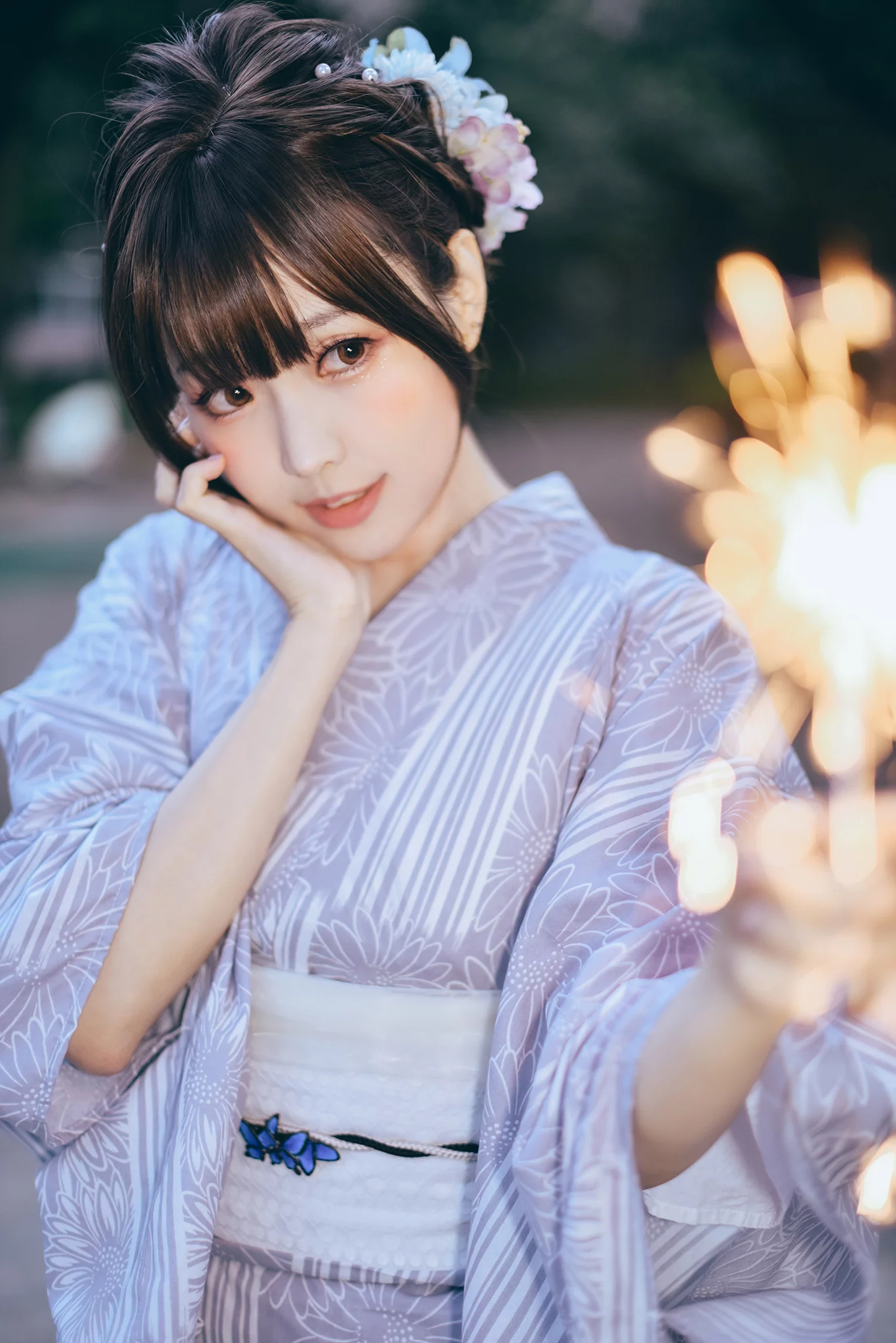 图片[28]-网紅Coser@ElyEE子 Yukata [50P] – 速更版-美库