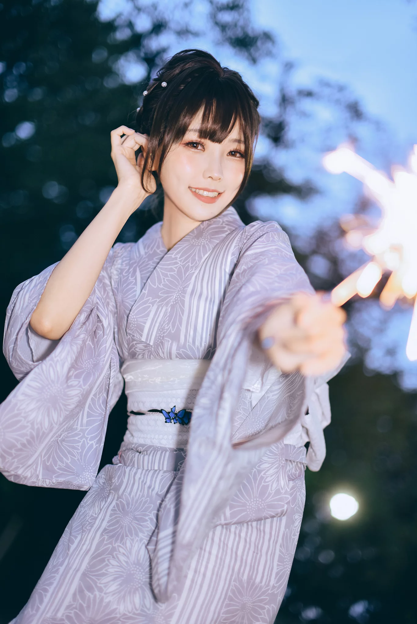 图片[32]-网紅Coser@ElyEE子 Yukata [50P] – 速更版-美库