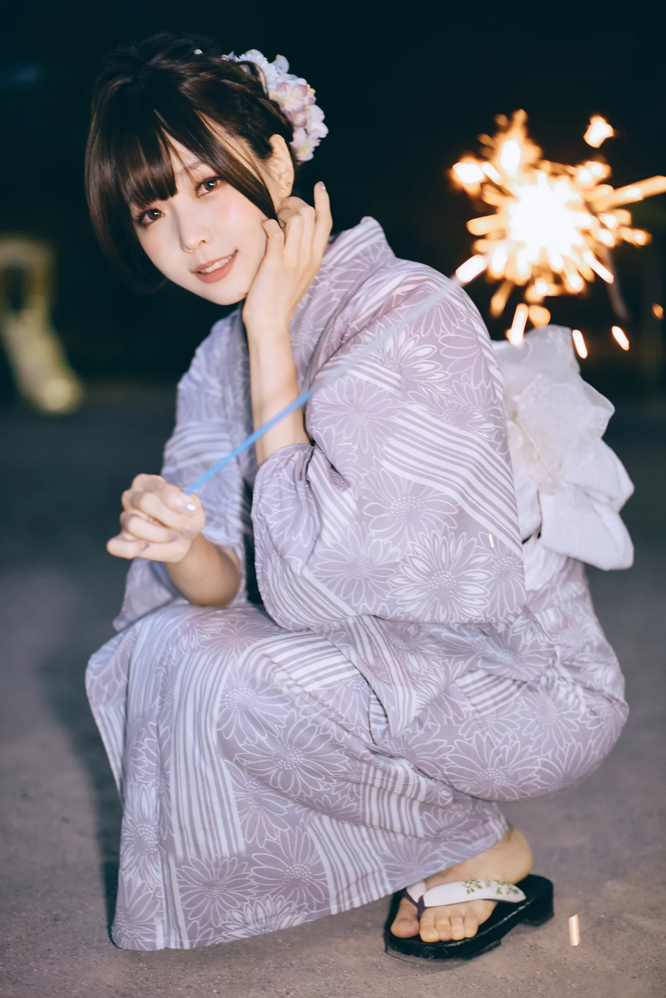 图片[35]-网紅Coser@ElyEE子 Yukata [50P] – 速更版-美库