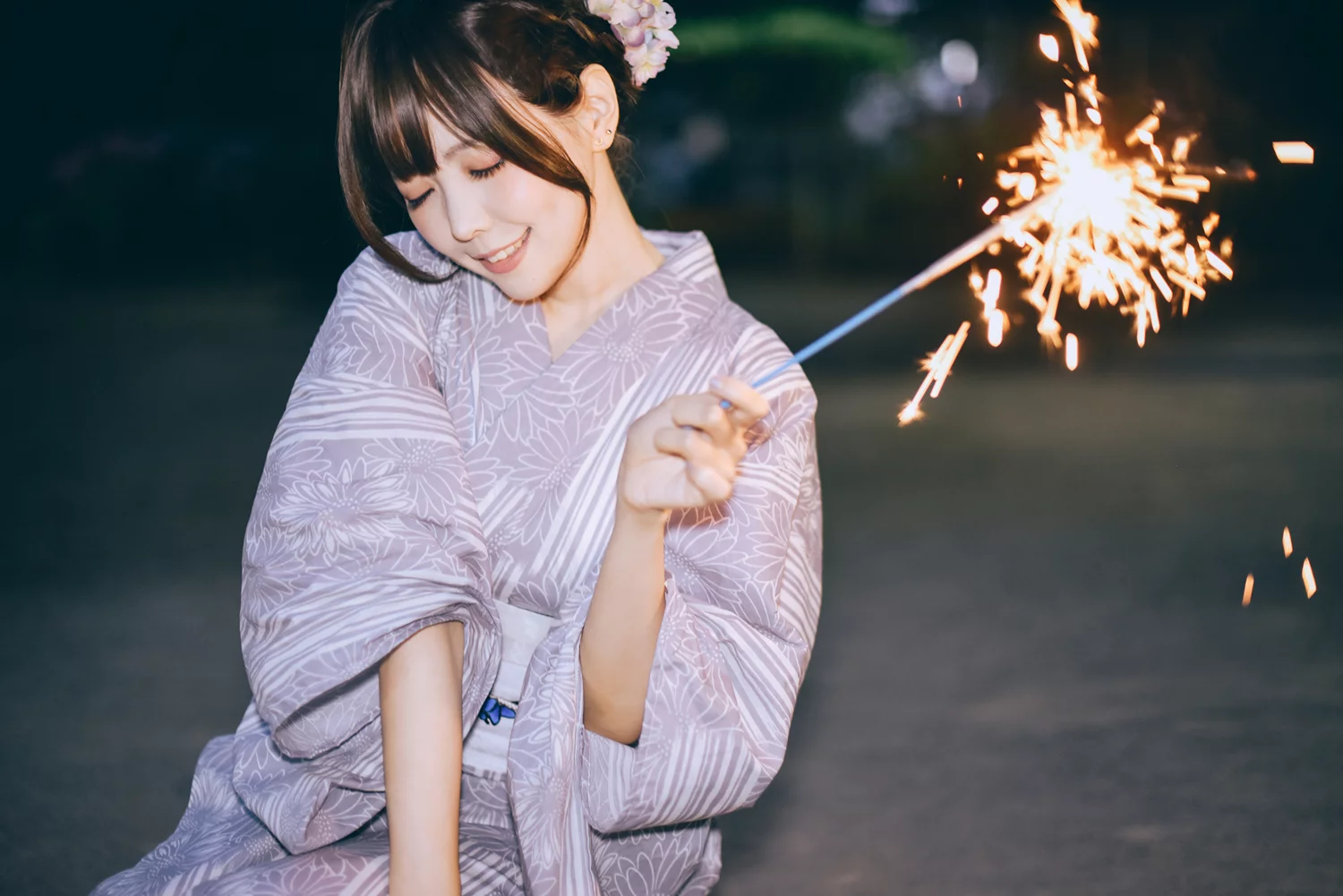 图片[36]-网紅Coser@ElyEE子 Yukata [50P] – 速更版-美库