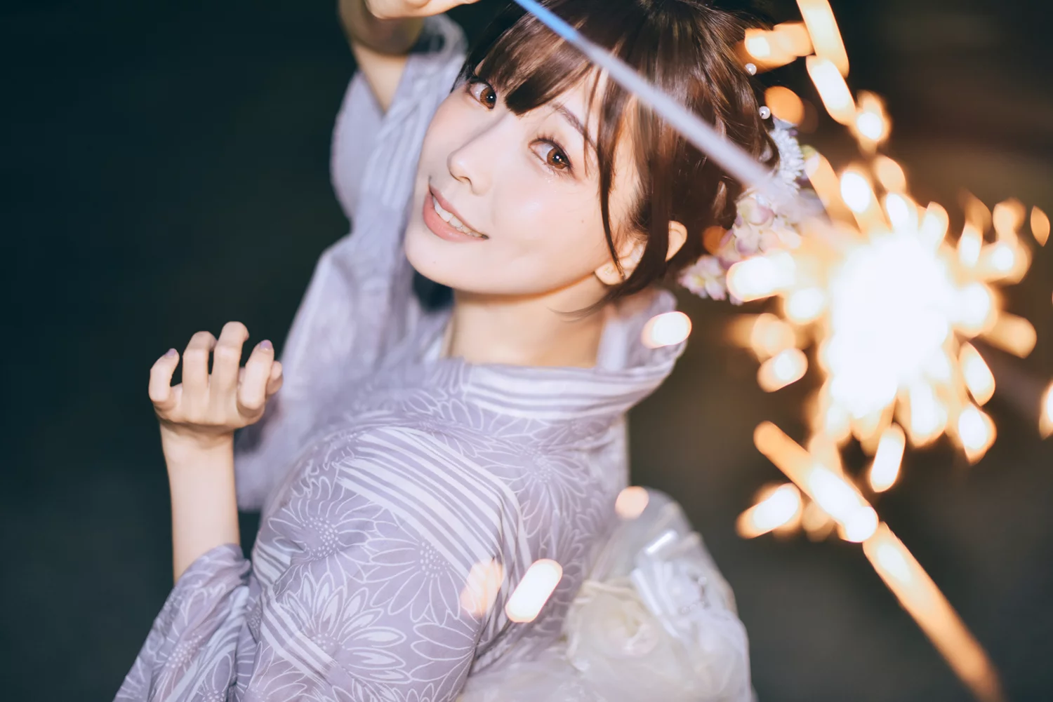 图片[37]-网紅Coser@ElyEE子 Yukata [50P] – 速更版-美库