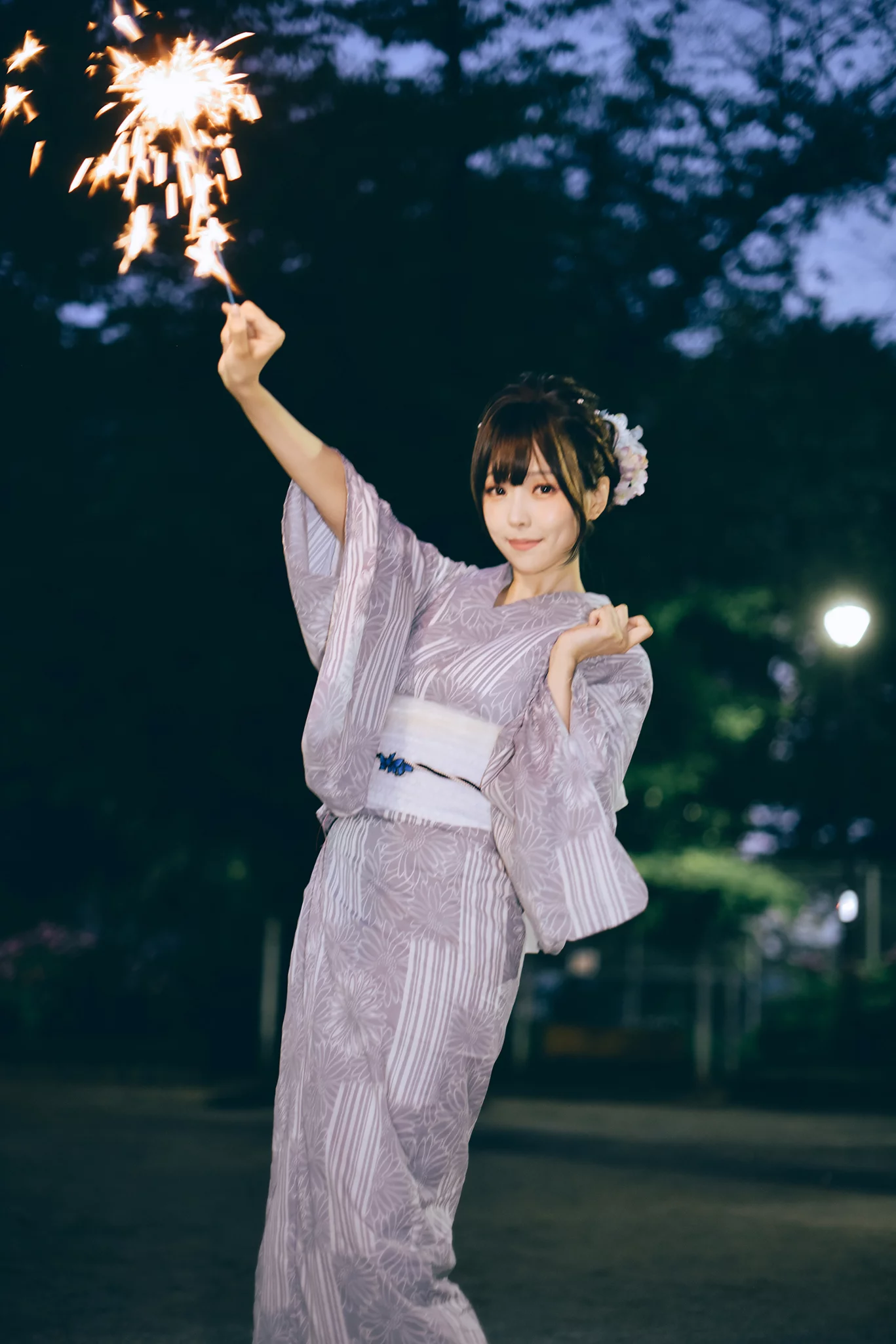 图片[44]-网紅Coser@ElyEE子 Yukata [50P] – 速更版-美库