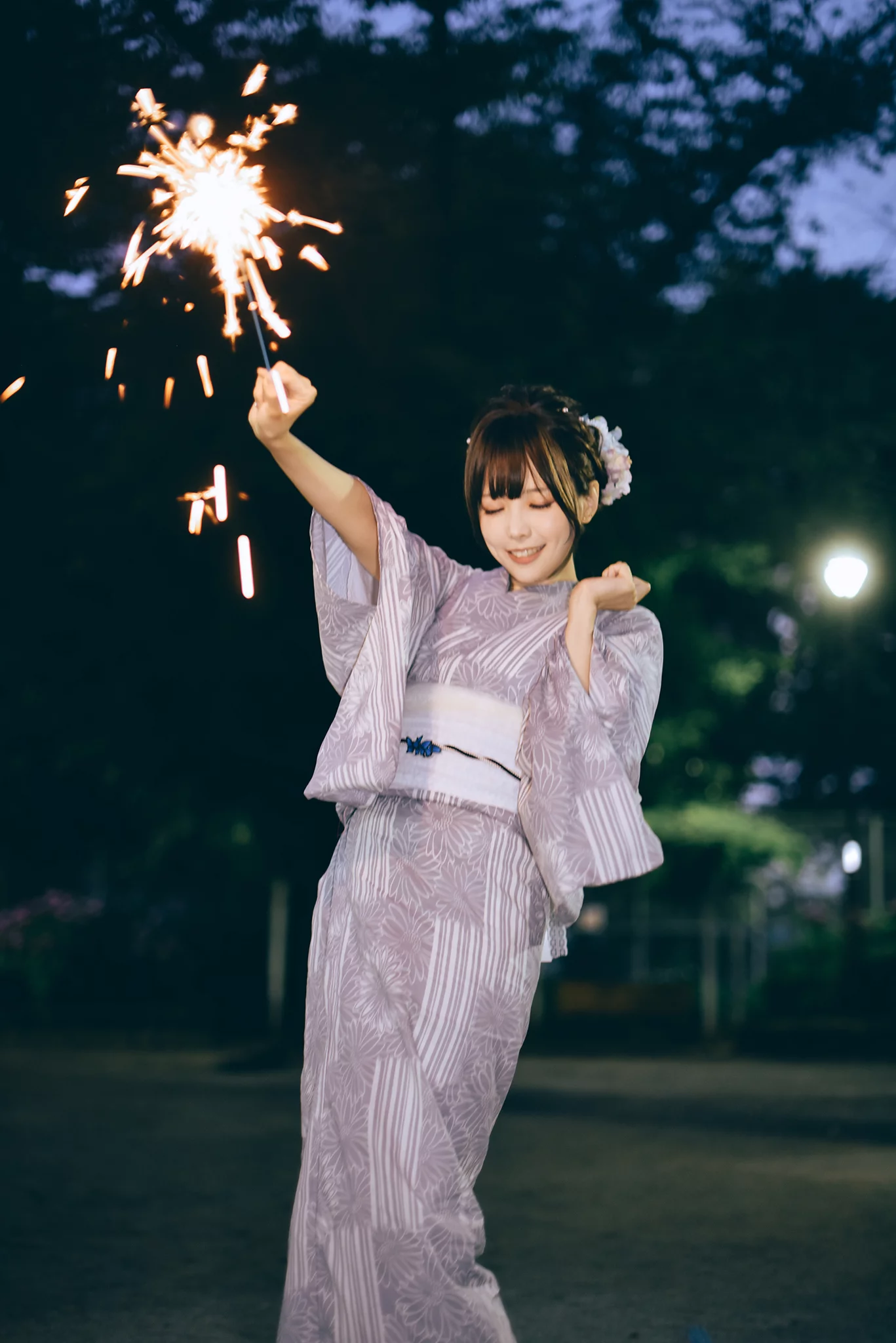 图片[45]-网紅Coser@ElyEE子 Yukata [50P] – 速更版-美库