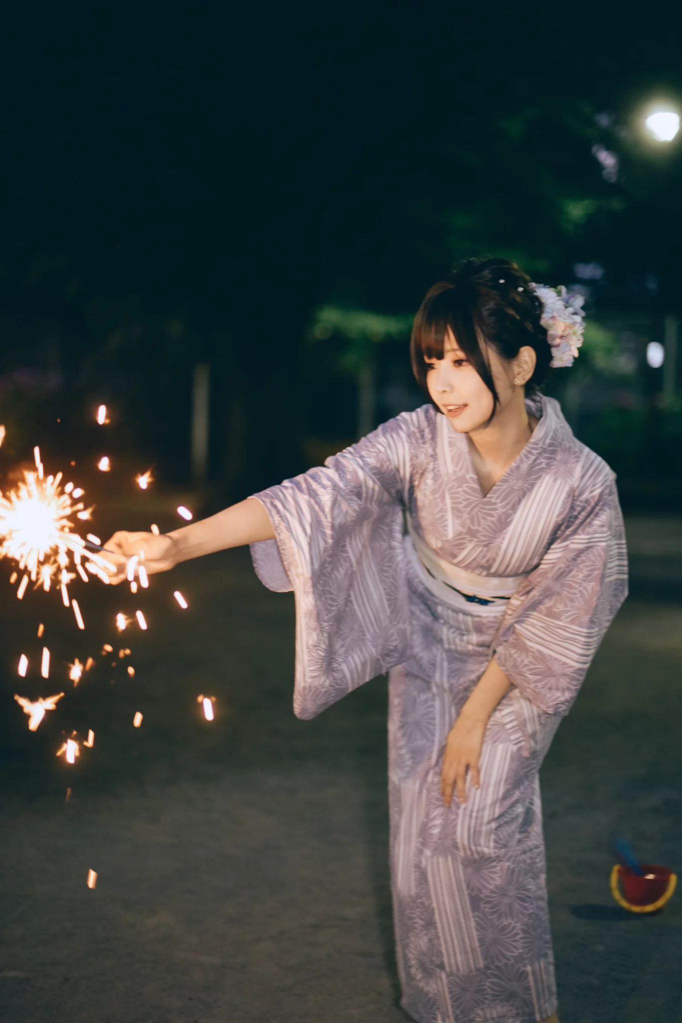 图片[48]-网紅Coser@ElyEE子 Yukata [50P] – 速更版-美库