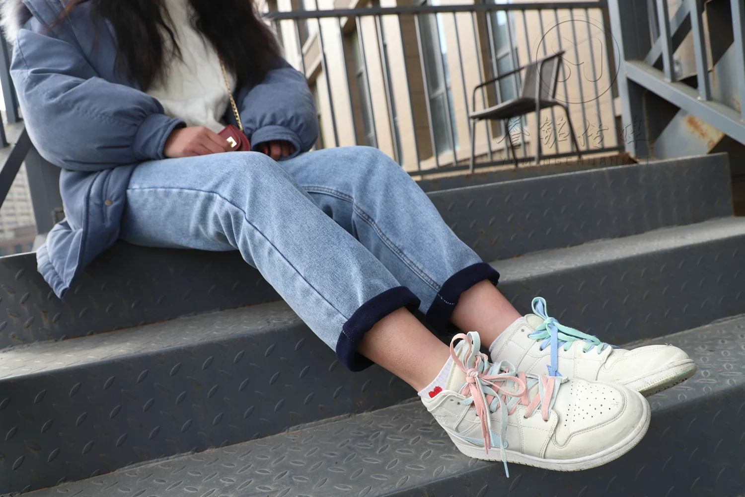 图片[122]-[誉铭传媒]袜足摄影 2019年 NO.011 牛仔少女[150P] – 速更版-美库