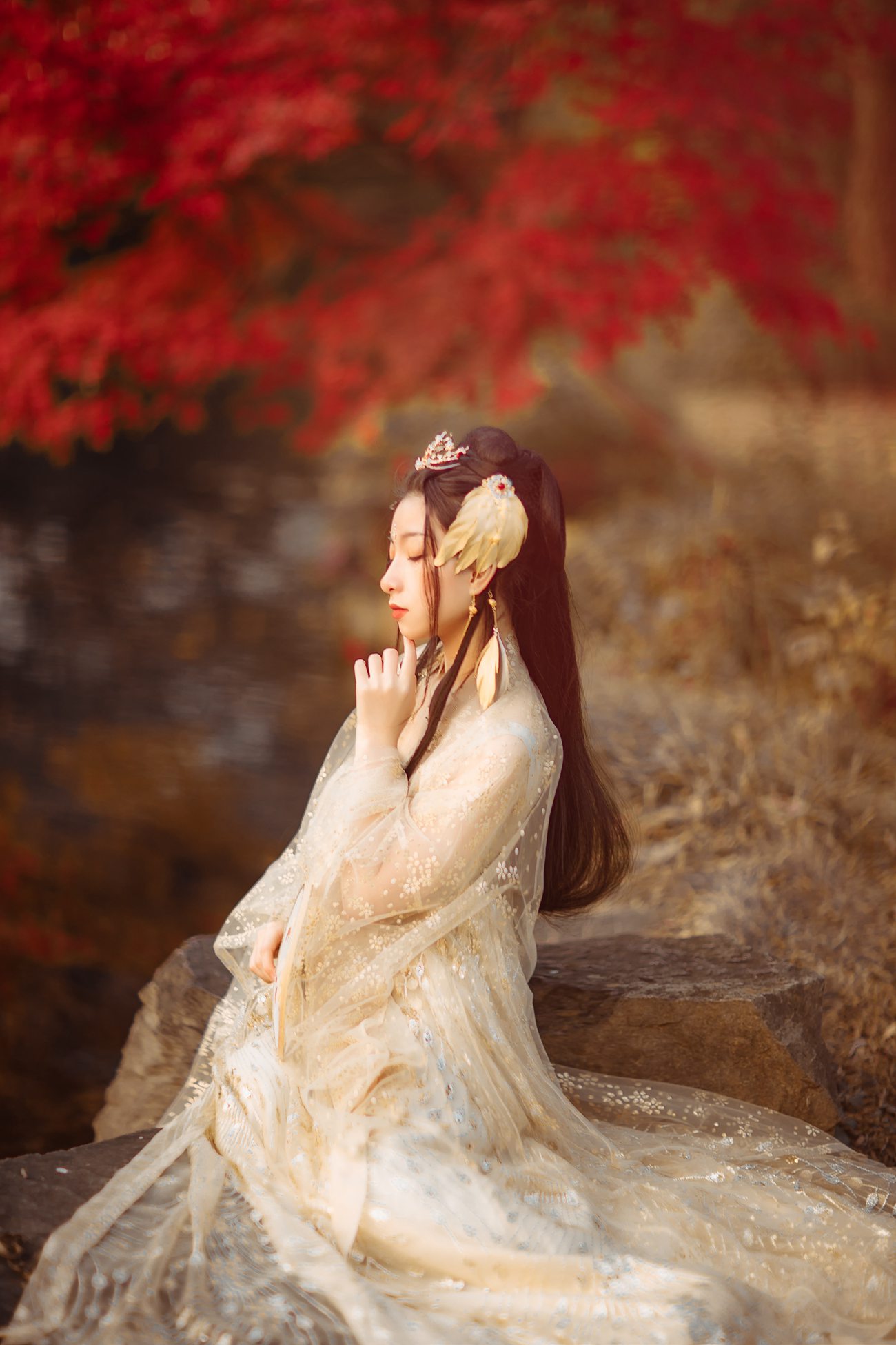 图片[11]-[YITUYU艺图语] 2021.10.14 鎏金 一千只大日日 [18P] – 速更版-美库