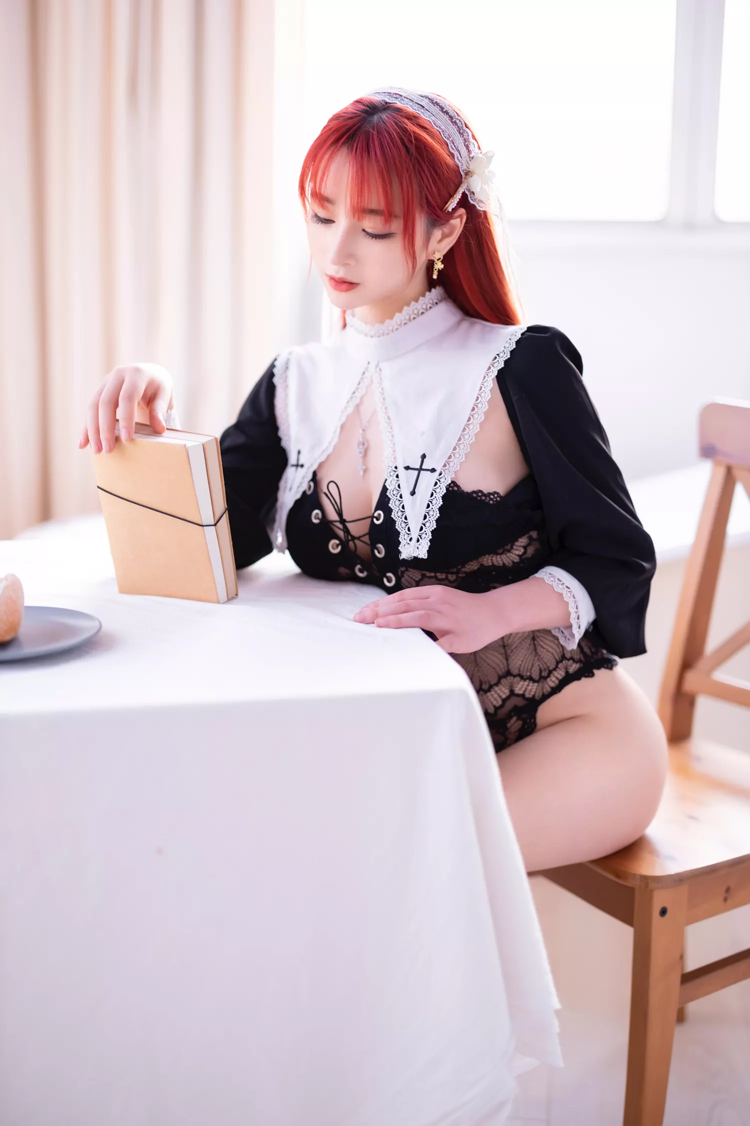 图片[12]-叉子宝宝 – 修女[40P] – 速更版-美库