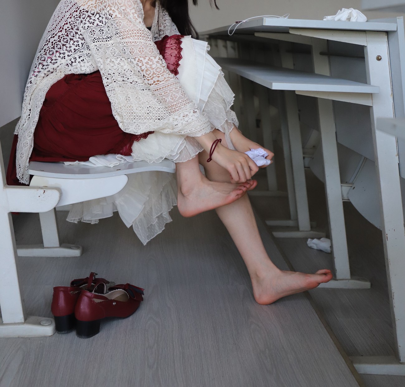 图片[22]-大西瓜爱牙膏-2019 7x活动 模特1（一） 白(4)[51P] – 速更版-美库