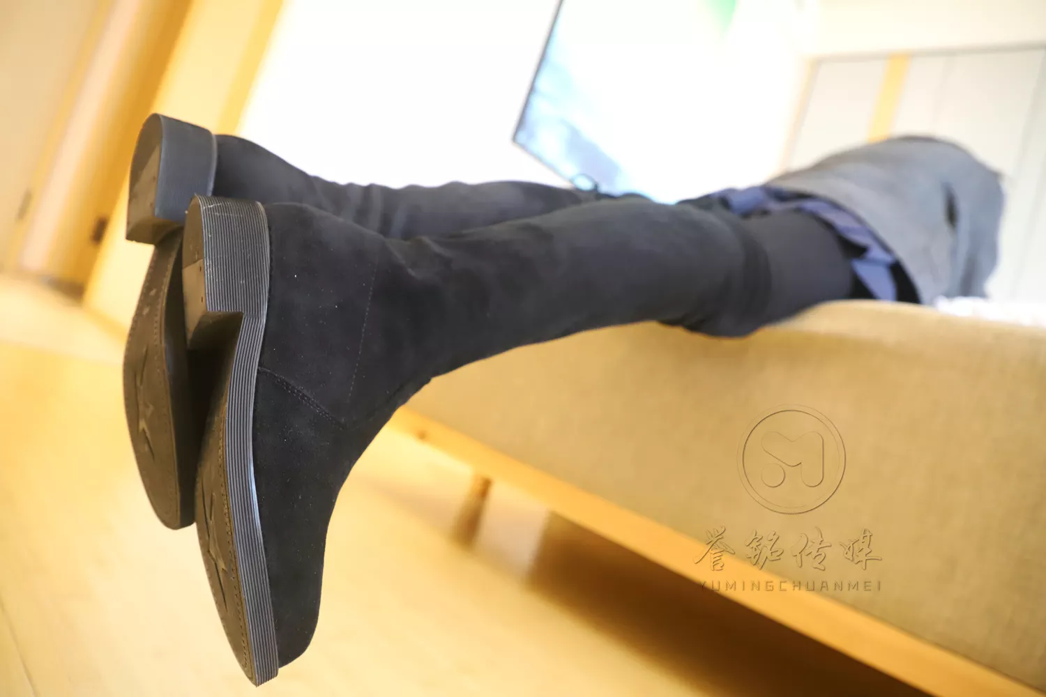 图片[16]-[誉铭传媒]袜足摄影 2019年 NO.015 黄棉袜裸足[150P] – 速更版-美库