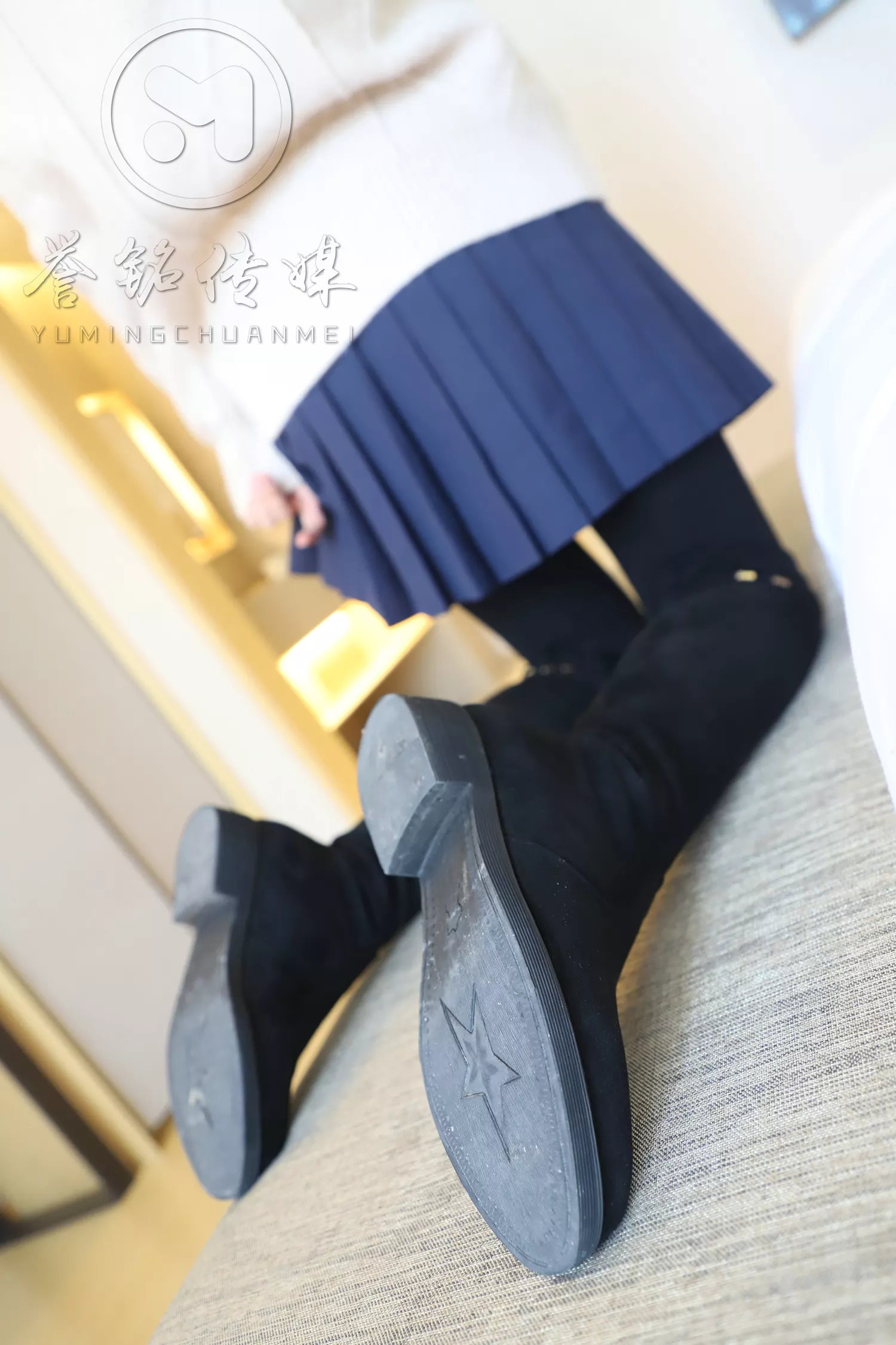 图片[23]-[誉铭传媒]袜足摄影 2019年 NO.015 黄棉袜裸足[150P] – 速更版-美库