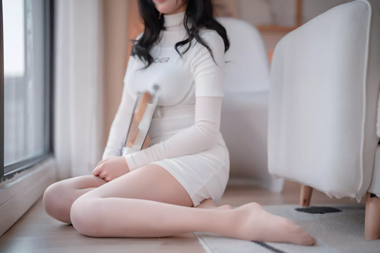 图片[13]-轩萧学姐 吉他妹妹 肉丝套 [21P] – 速更版-美库