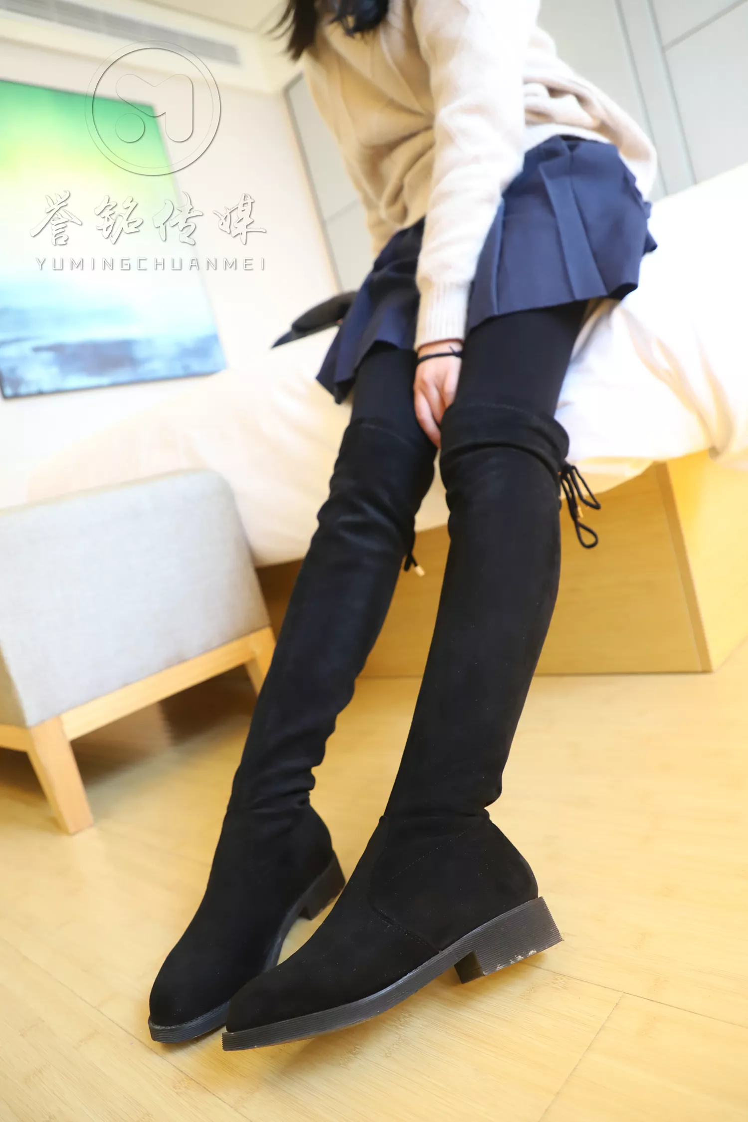 图片[39]-[誉铭传媒]袜足摄影 2019年 NO.015 黄棉袜裸足[150P] – 速更版-美库