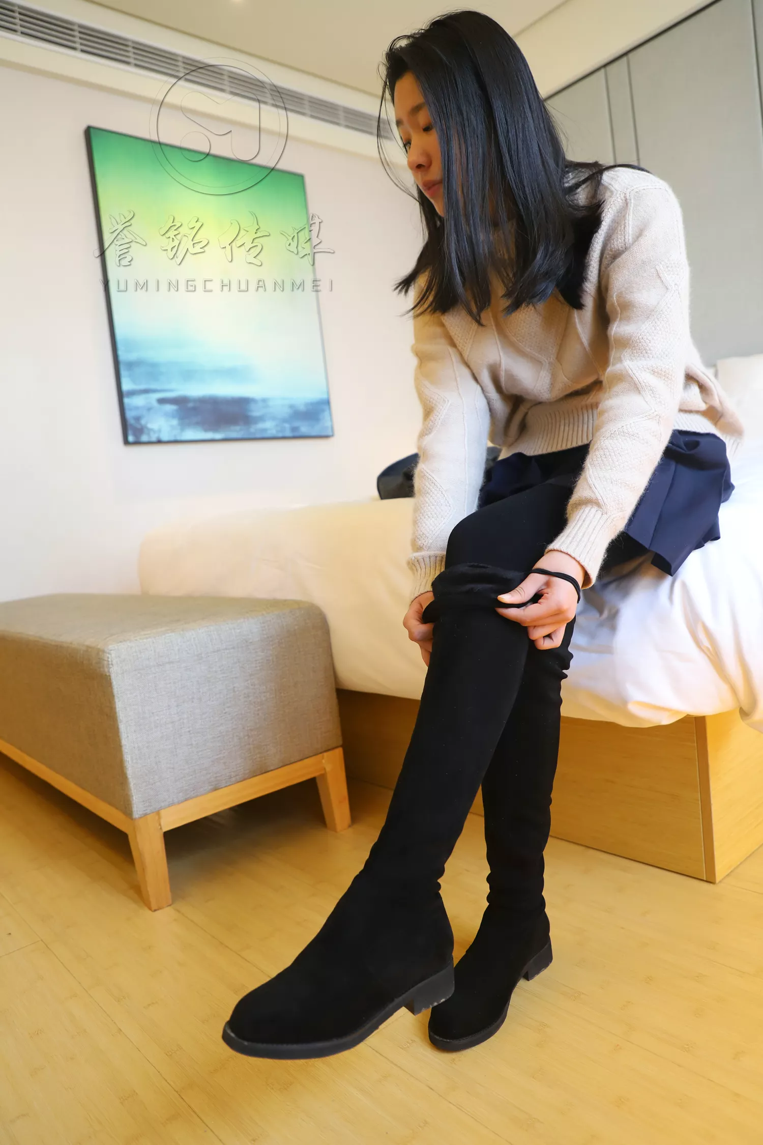 图片[40]-[誉铭传媒]袜足摄影 2019年 NO.015 黄棉袜裸足[150P] – 速更版-美库