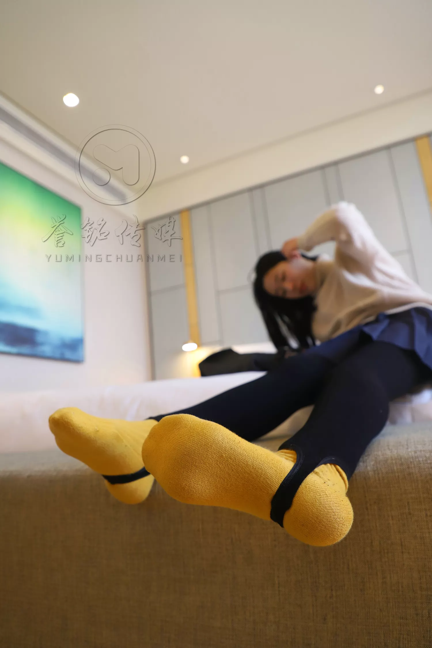 图片[46]-[誉铭传媒]袜足摄影 2019年 NO.015 黄棉袜裸足[150P] – 速更版-美库