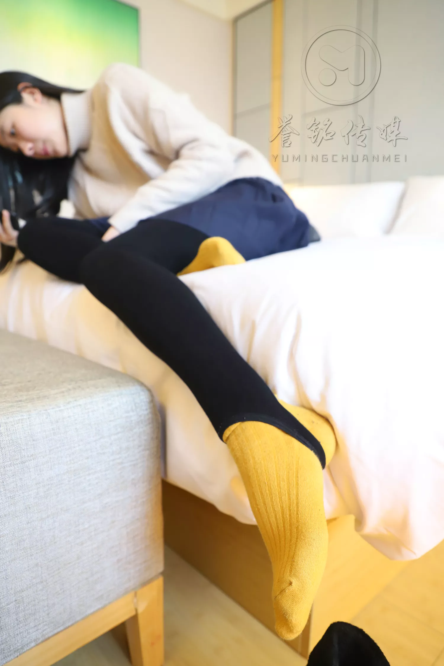 图片[59]-[誉铭传媒]袜足摄影 2019年 NO.015 黄棉袜裸足[150P] – 速更版-美库