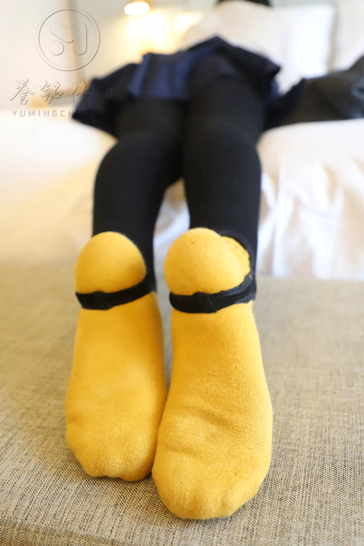 图片[65]-[誉铭传媒]袜足摄影 2019年 NO.015 黄棉袜裸足[150P] – 速更版-美库
