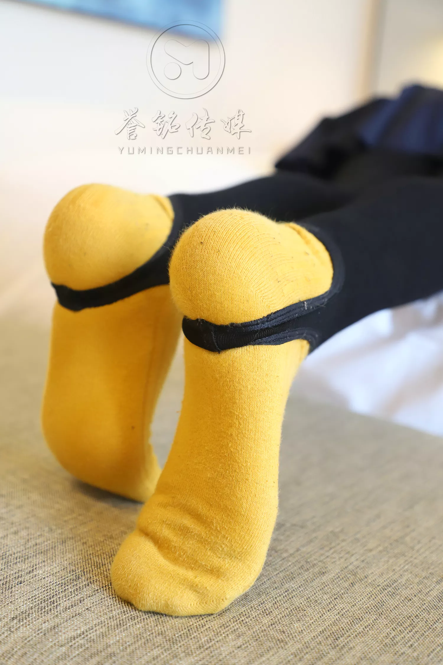 图片[66]-[誉铭传媒]袜足摄影 2019年 NO.015 黄棉袜裸足[150P] – 速更版-美库