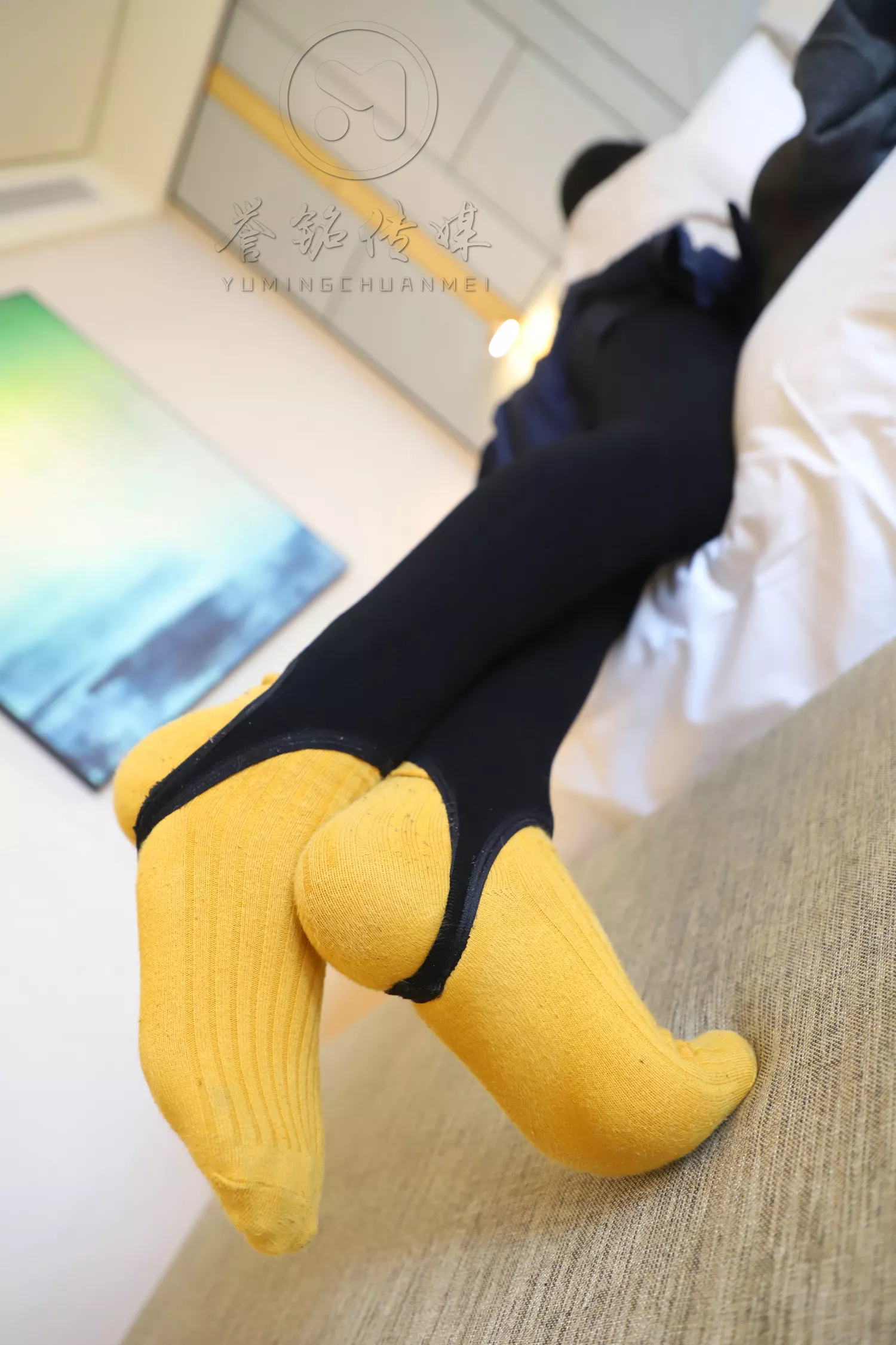 图片[67]-[誉铭传媒]袜足摄影 2019年 NO.015 黄棉袜裸足[150P] – 速更版-美库