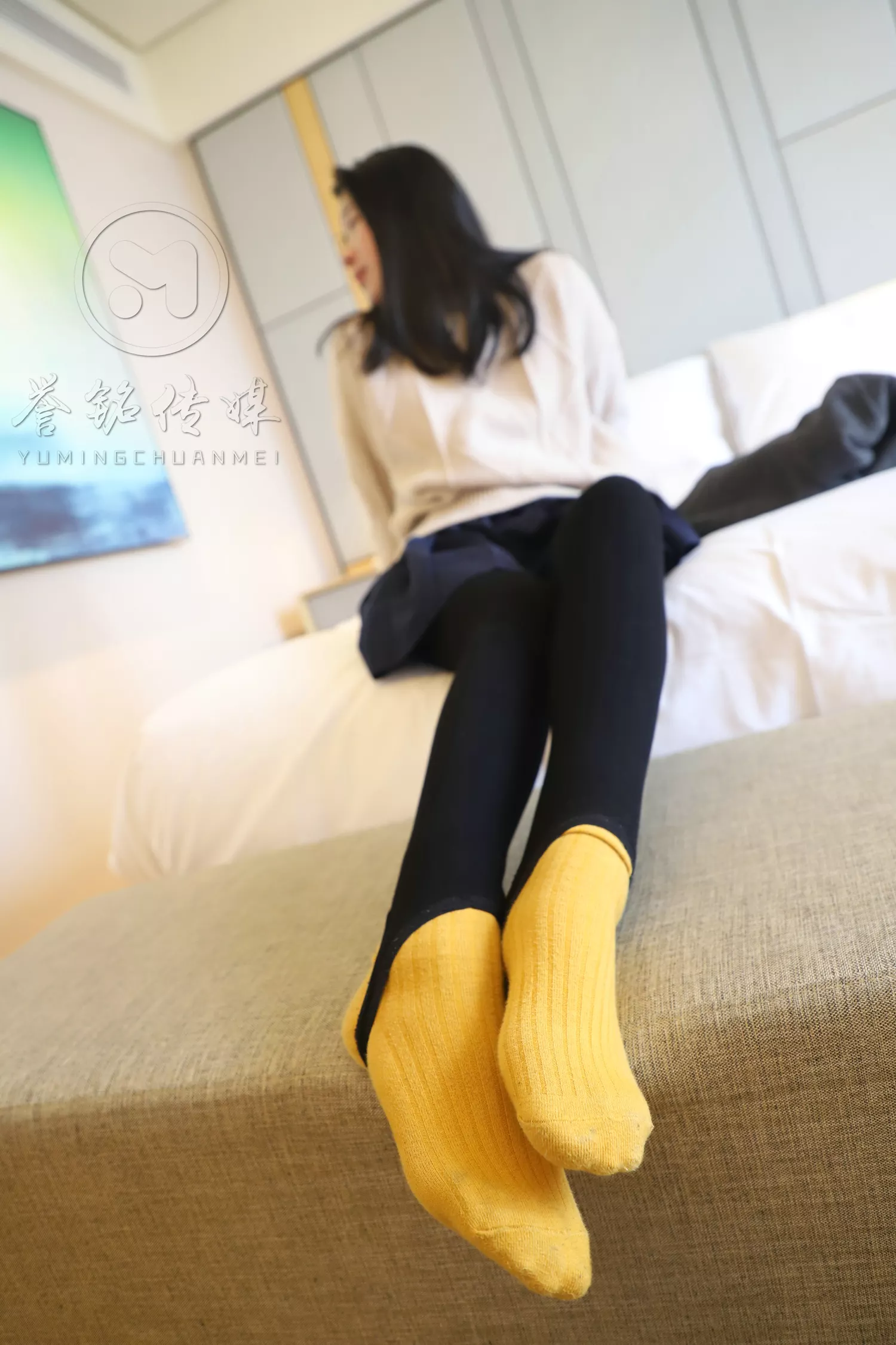 图片[82]-[誉铭传媒]袜足摄影 2019年 NO.015 黄棉袜裸足[150P] – 速更版-美库