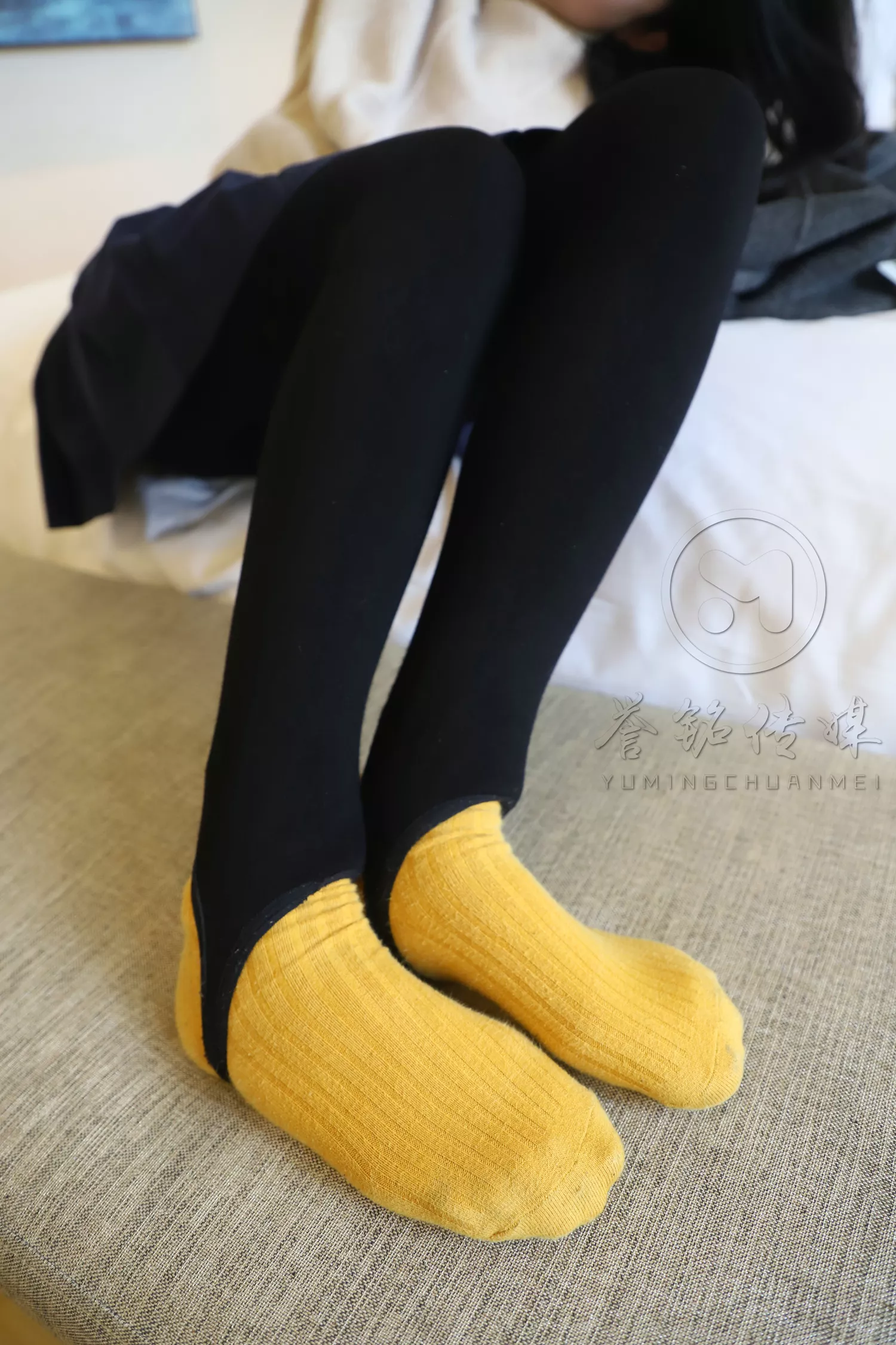 图片[99]-[誉铭传媒]袜足摄影 2019年 NO.015 黄棉袜裸足[150P] – 速更版-美库