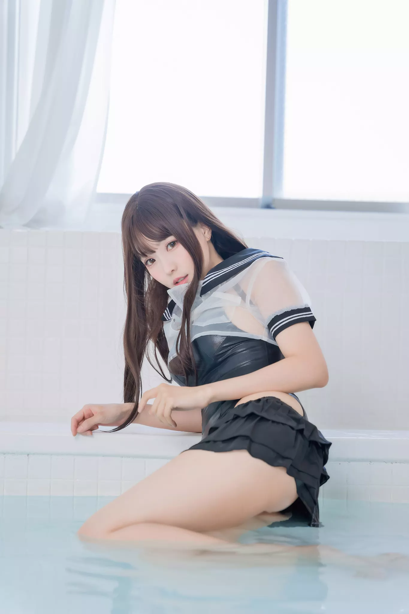 图片[34]-Ely_eee(ElyEE子) – Racing Swimsuit 競泳水手服[60P] – 速更版-美库