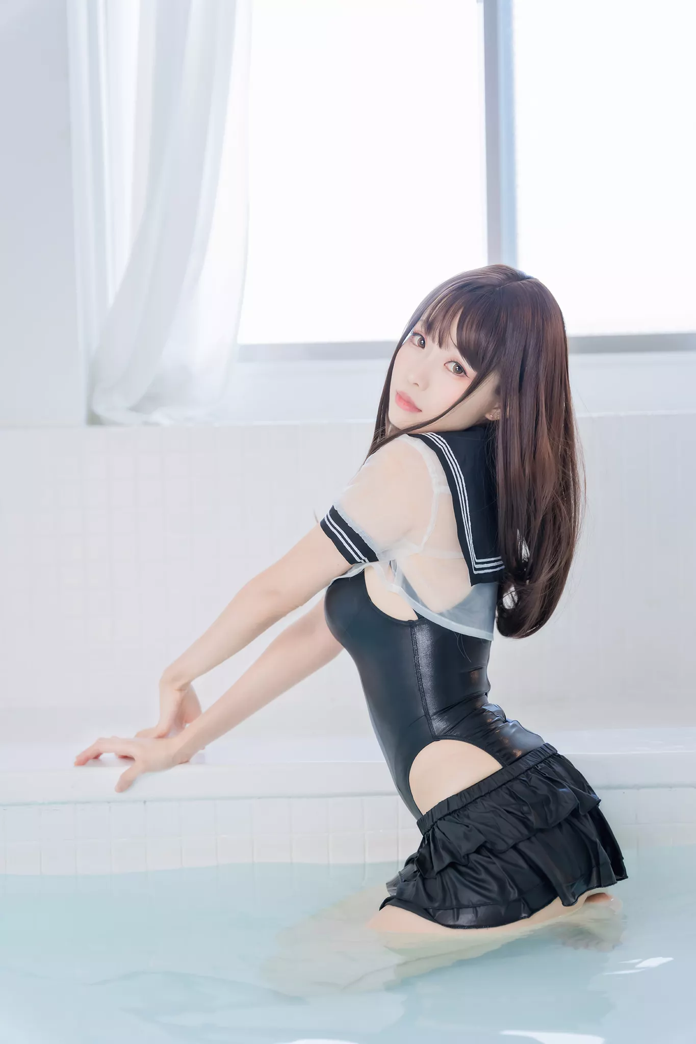 图片[36]-Ely_eee(ElyEE子) – Racing Swimsuit 競泳水手服[60P] – 速更版-美库