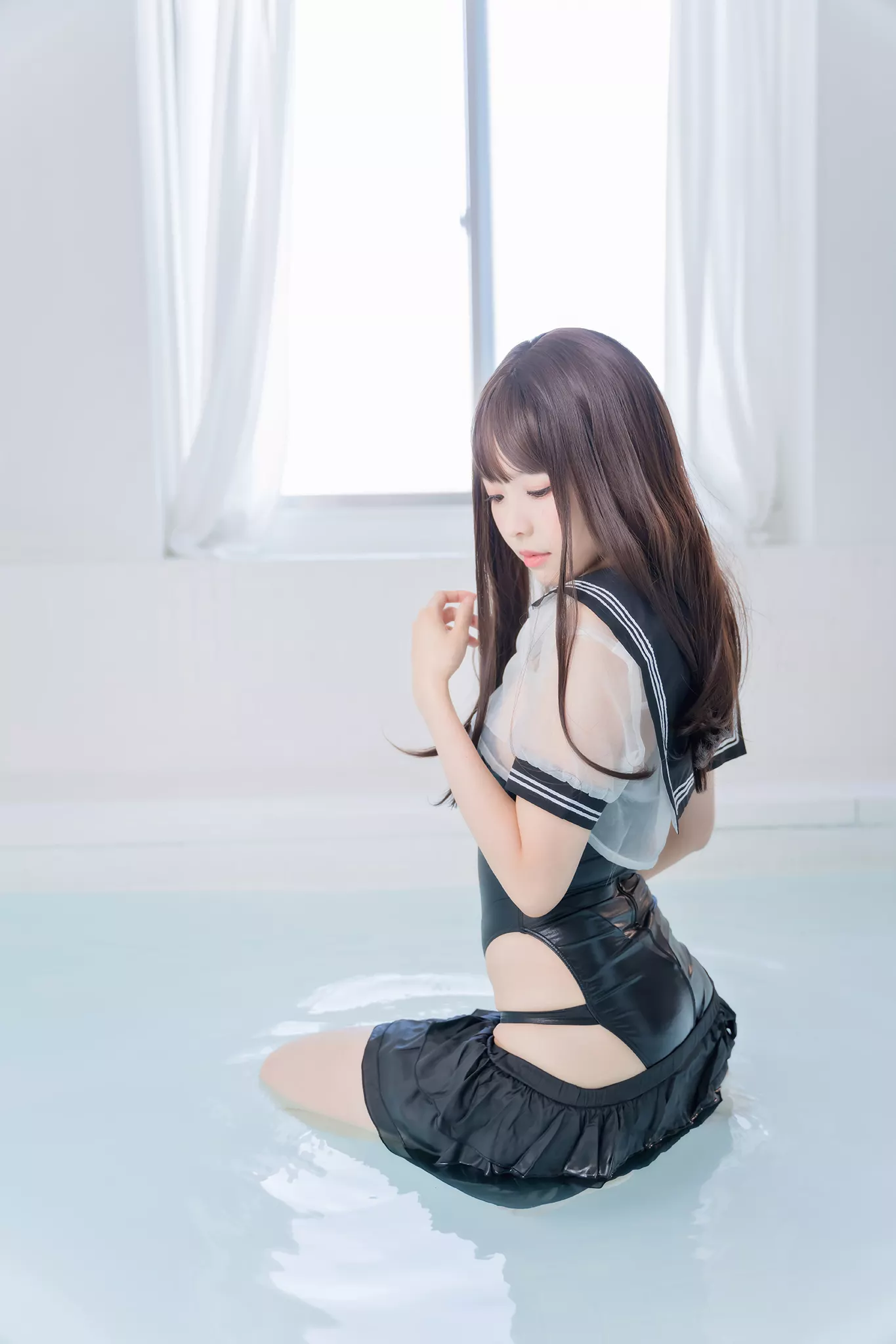 图片[39]-Ely_eee(ElyEE子) – Racing Swimsuit 競泳水手服[60P] – 速更版-美库