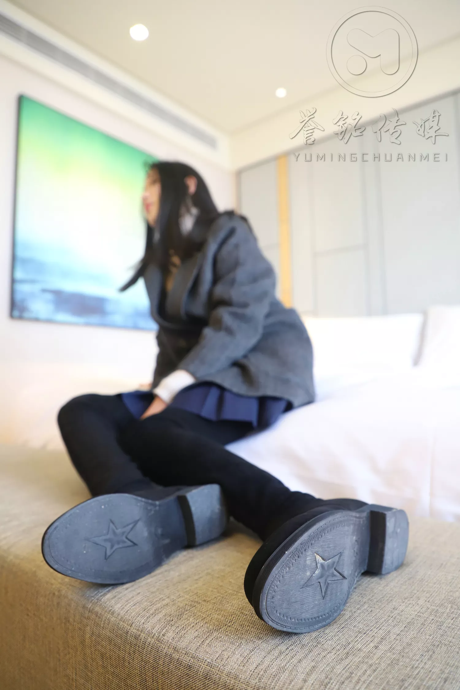 图片[148]-[誉铭传媒]袜足摄影 2019年 NO.015 黄棉袜裸足[150P] – 速更版-美库