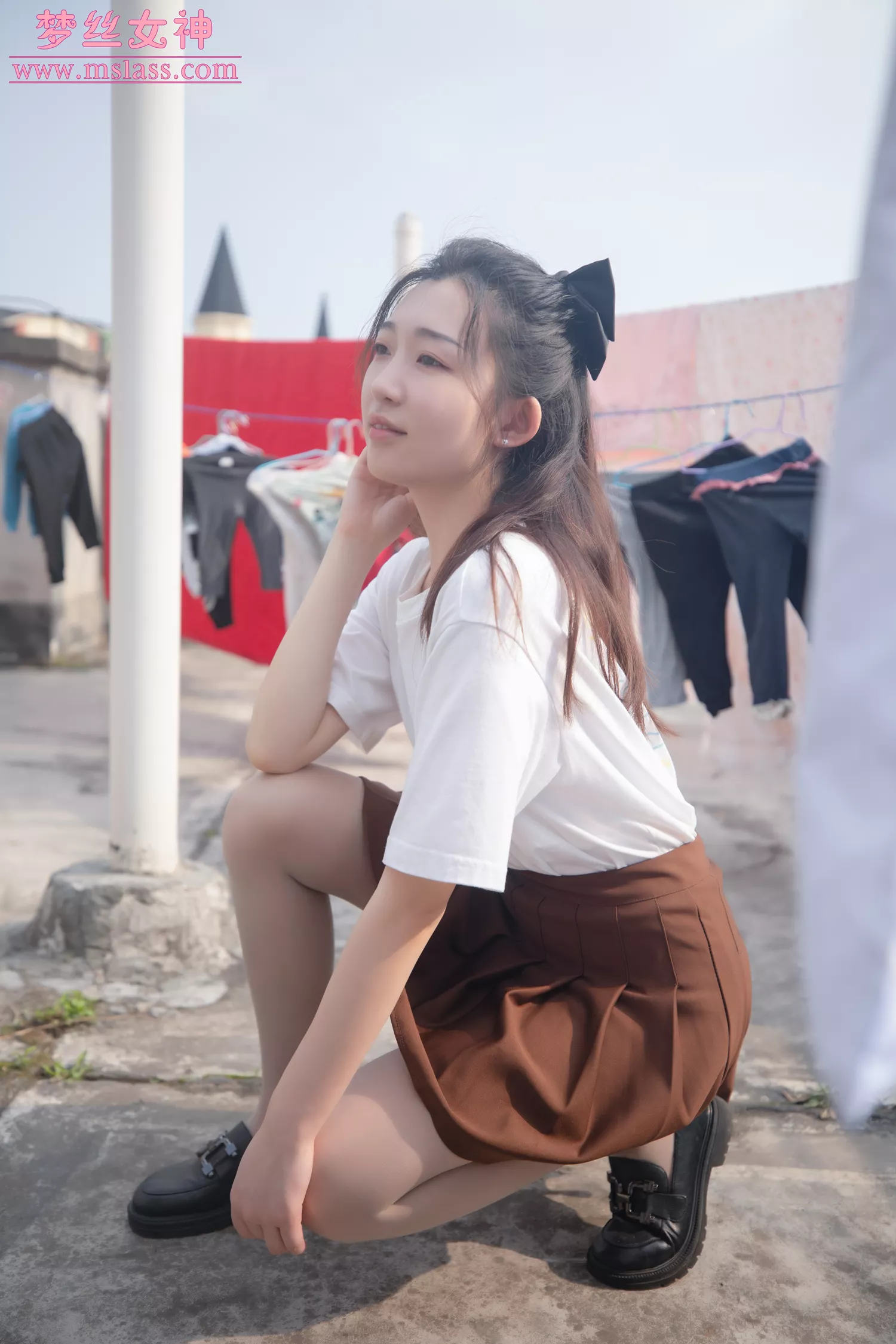 图片[13]-[MSLASS梦丝女神]2022.04.11 丝袜JK小格调 张小雪[59P] – 速更版-美库