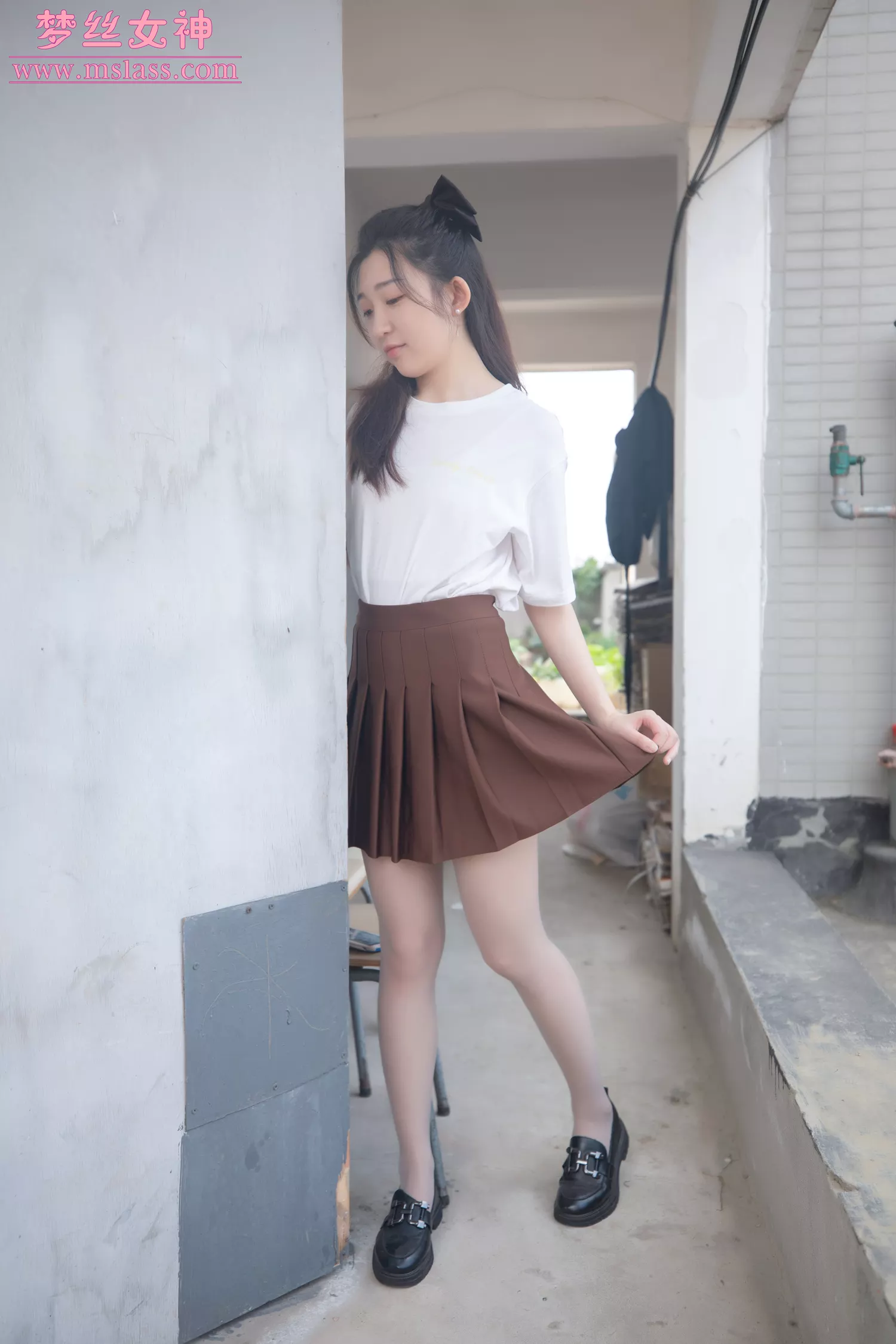 图片[23]-[MSLASS梦丝女神]2022.04.11 丝袜JK小格调 张小雪[59P] – 速更版-美库