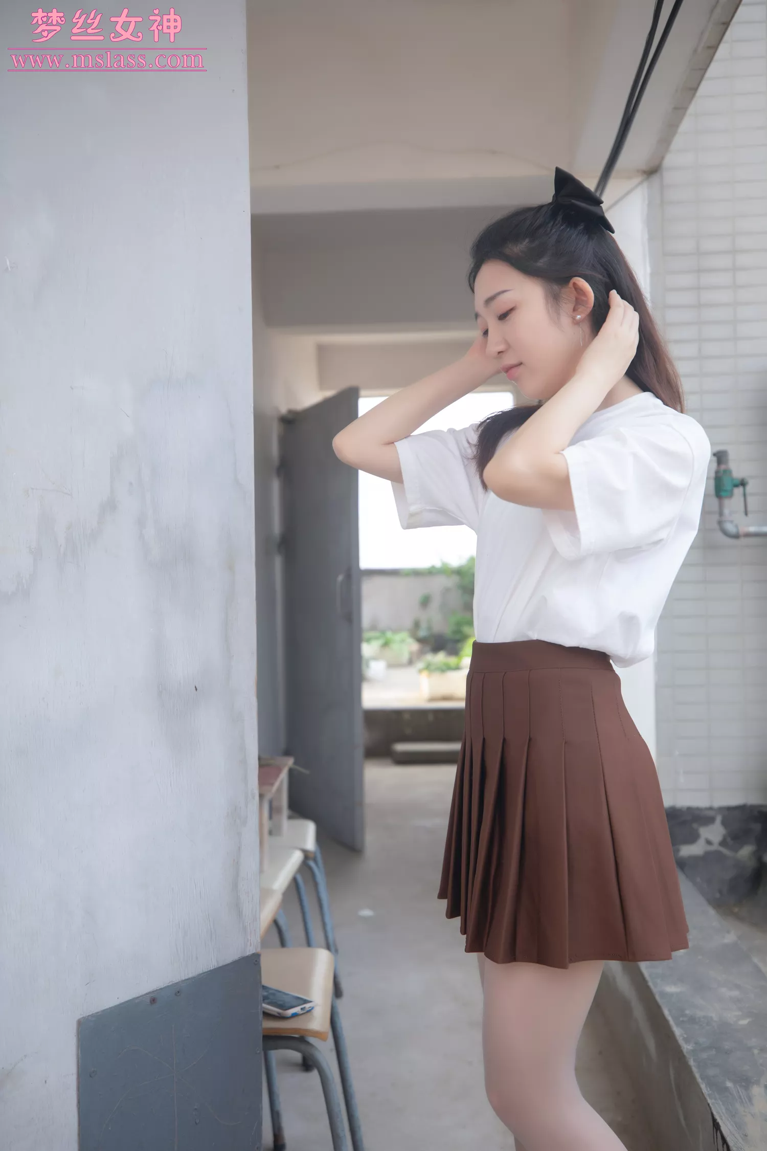 图片[24]-[MSLASS梦丝女神]2022.04.11 丝袜JK小格调 张小雪[59P] – 速更版-美库