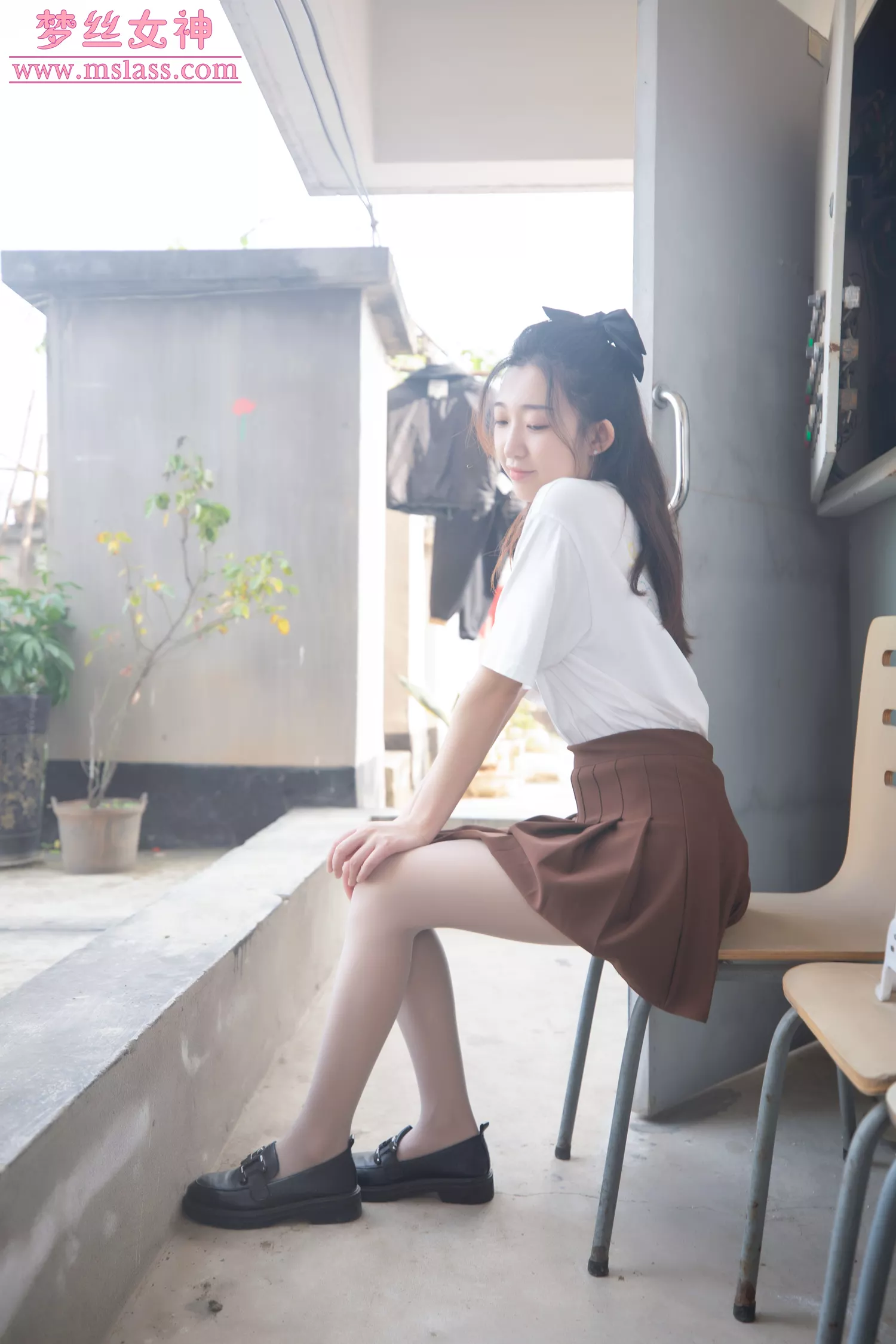 图片[30]-[MSLASS梦丝女神]2022.04.11 丝袜JK小格调 张小雪[59P] – 速更版-美库