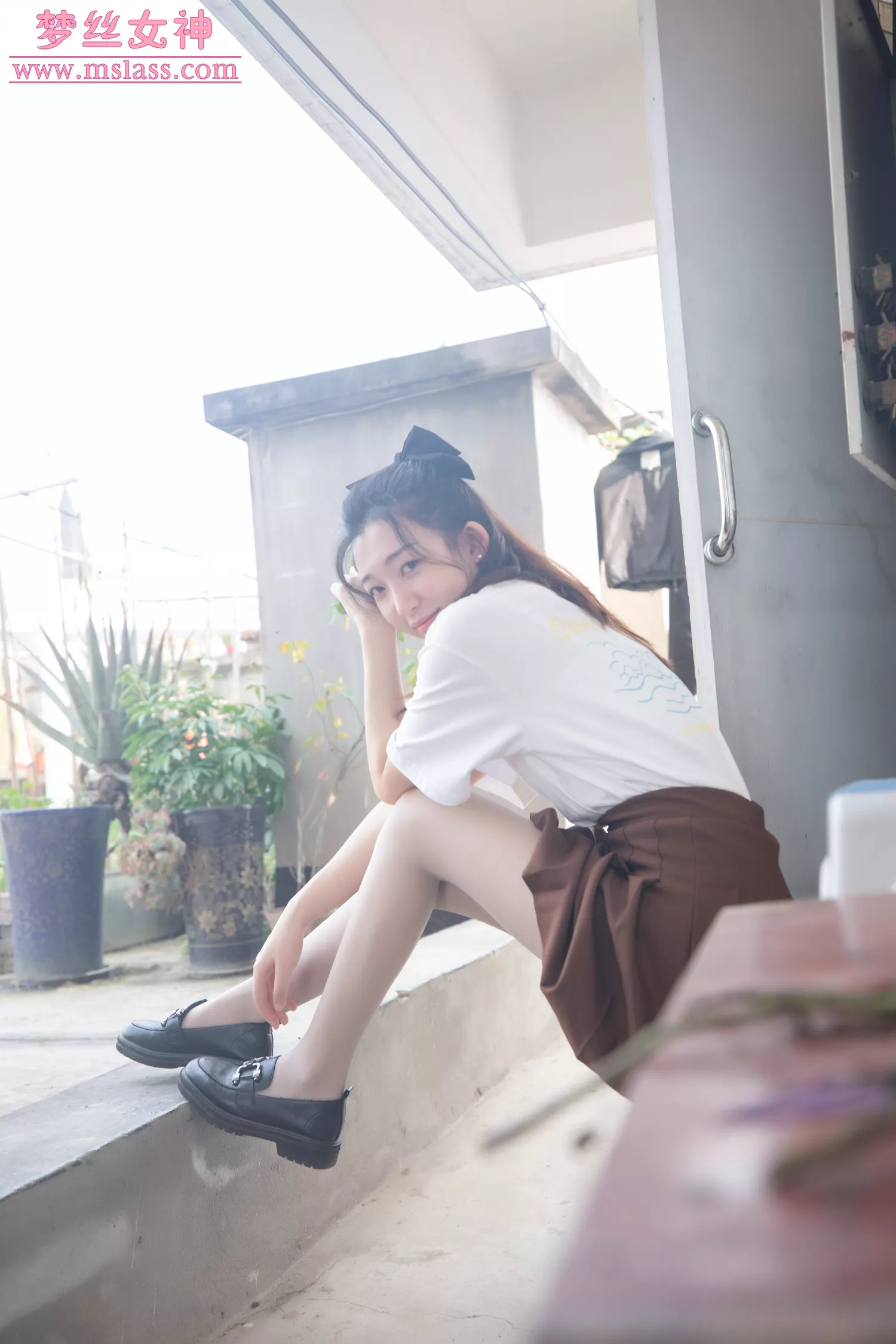 图片[32]-[MSLASS梦丝女神]2022.04.11 丝袜JK小格调 张小雪[59P] – 速更版-美库