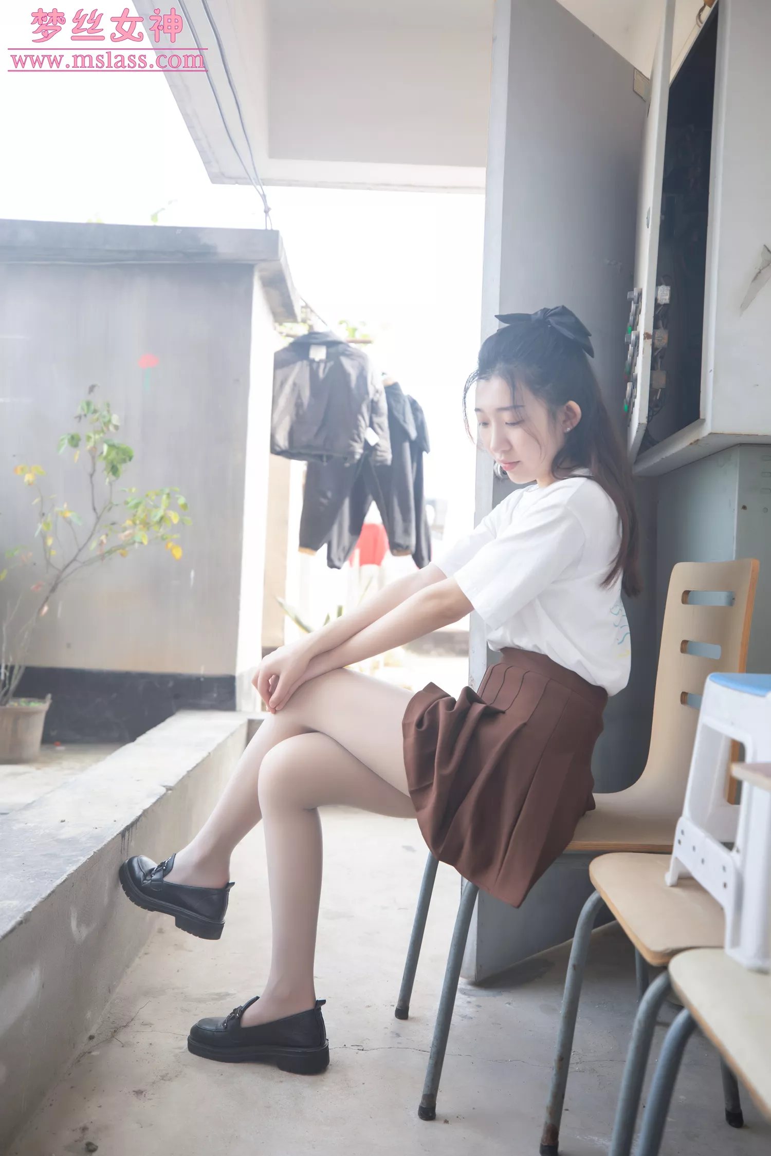 图片[33]-[MSLASS梦丝女神]2022.04.11 丝袜JK小格调 张小雪[59P] – 速更版-美库