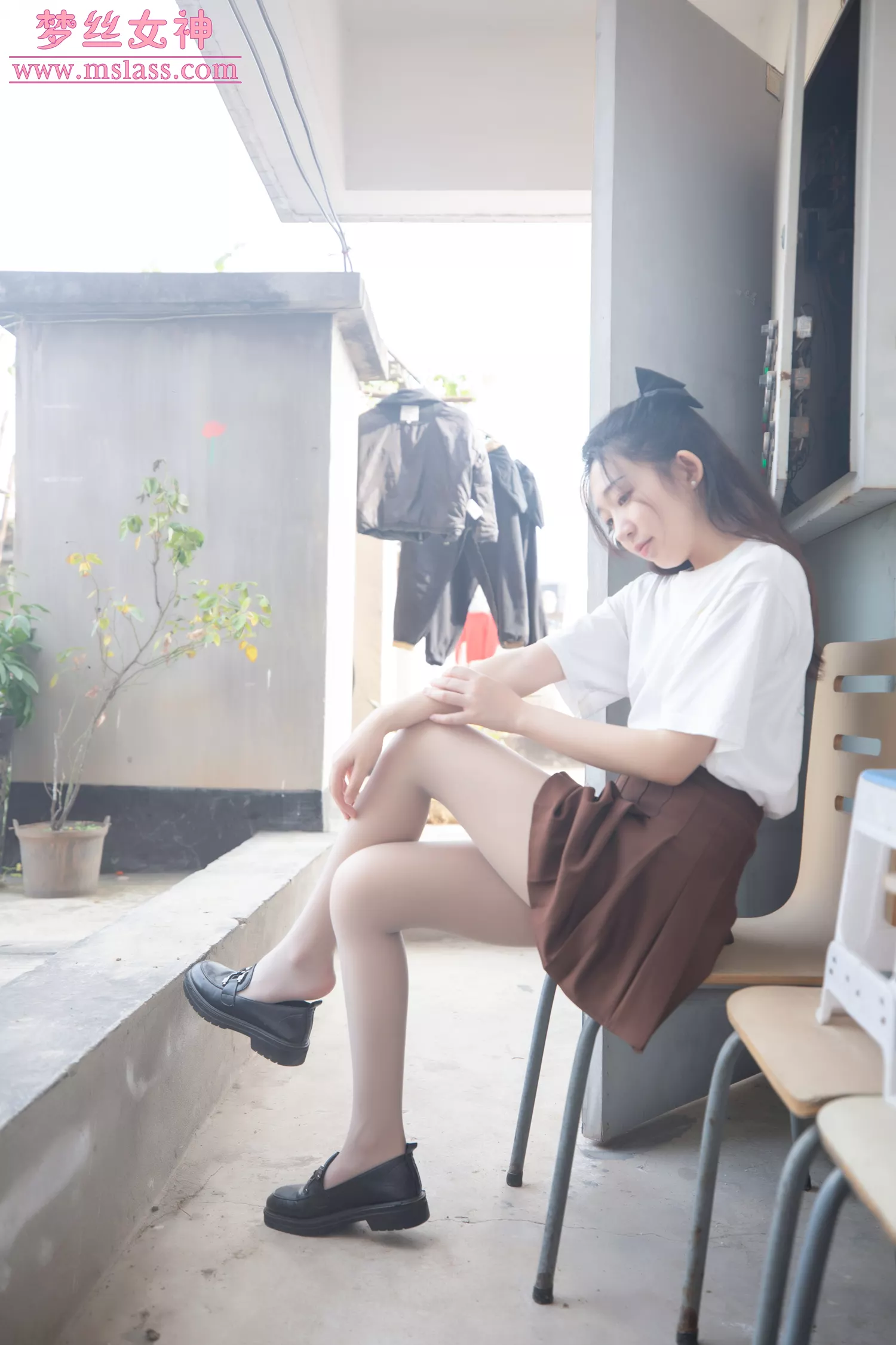 图片[34]-[MSLASS梦丝女神]2022.04.11 丝袜JK小格调 张小雪[59P] – 速更版-美库