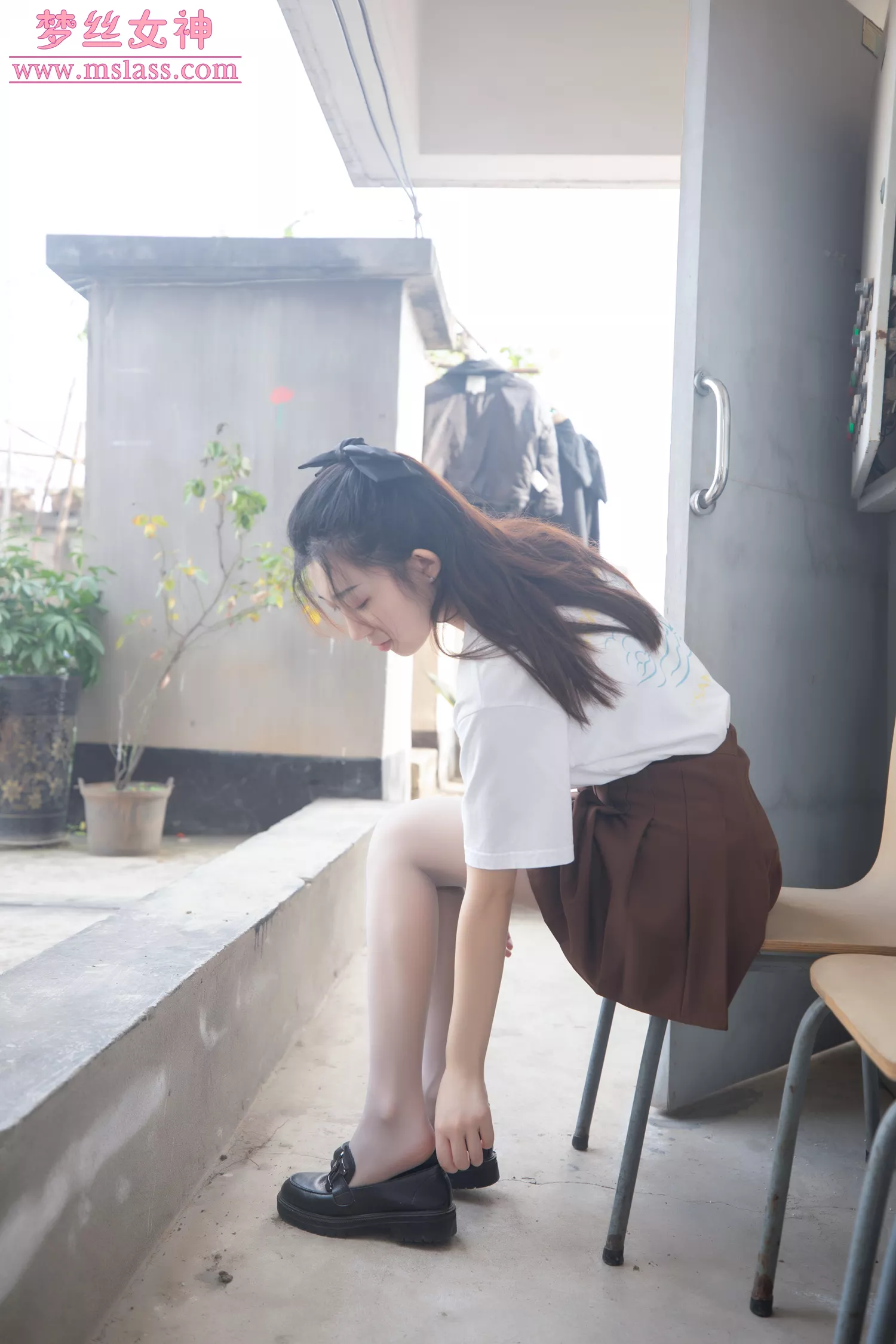 图片[36]-[MSLASS梦丝女神]2022.04.11 丝袜JK小格调 张小雪[59P] – 速更版-美库