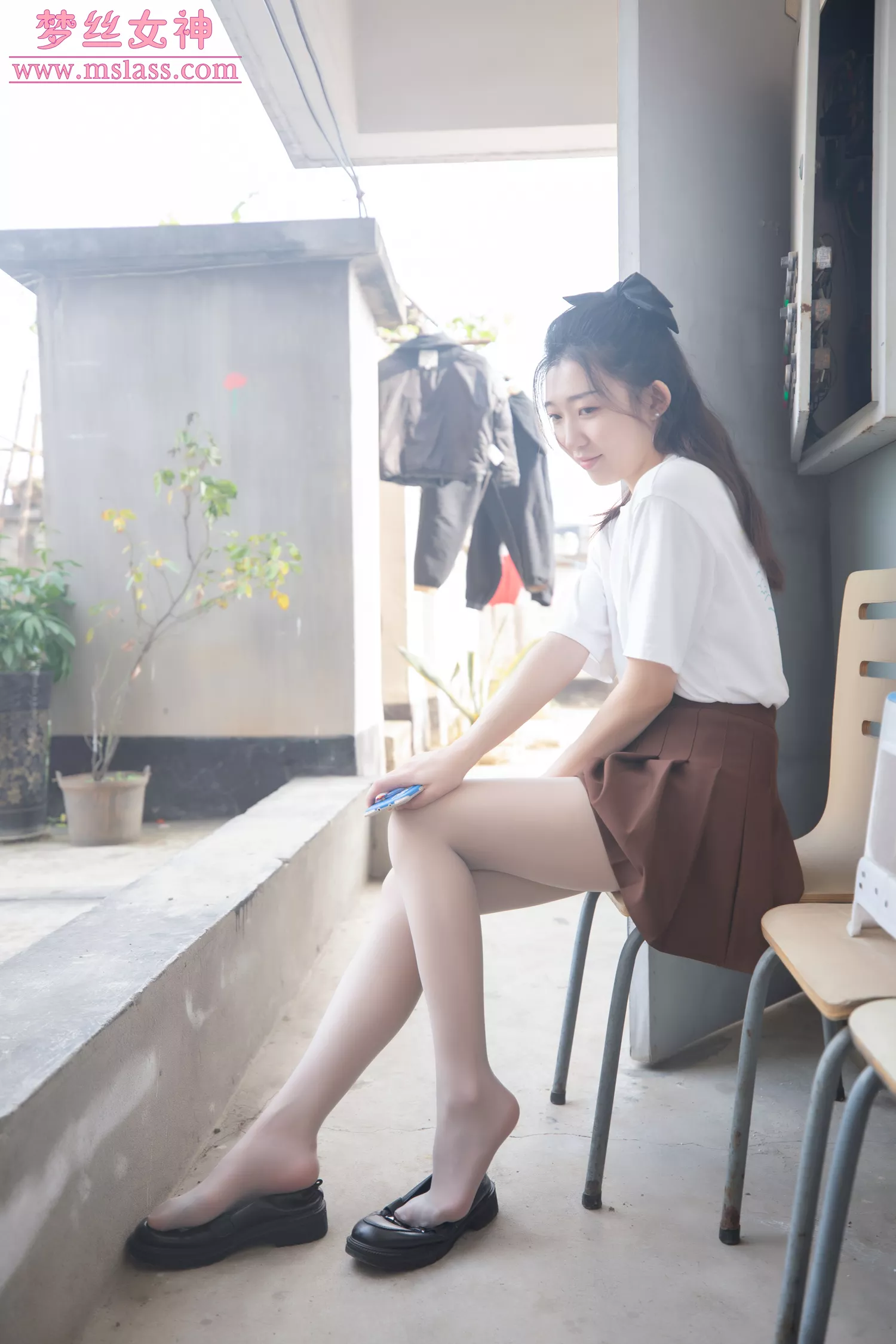 图片[38]-[MSLASS梦丝女神]2022.04.11 丝袜JK小格调 张小雪[59P] – 速更版-美库