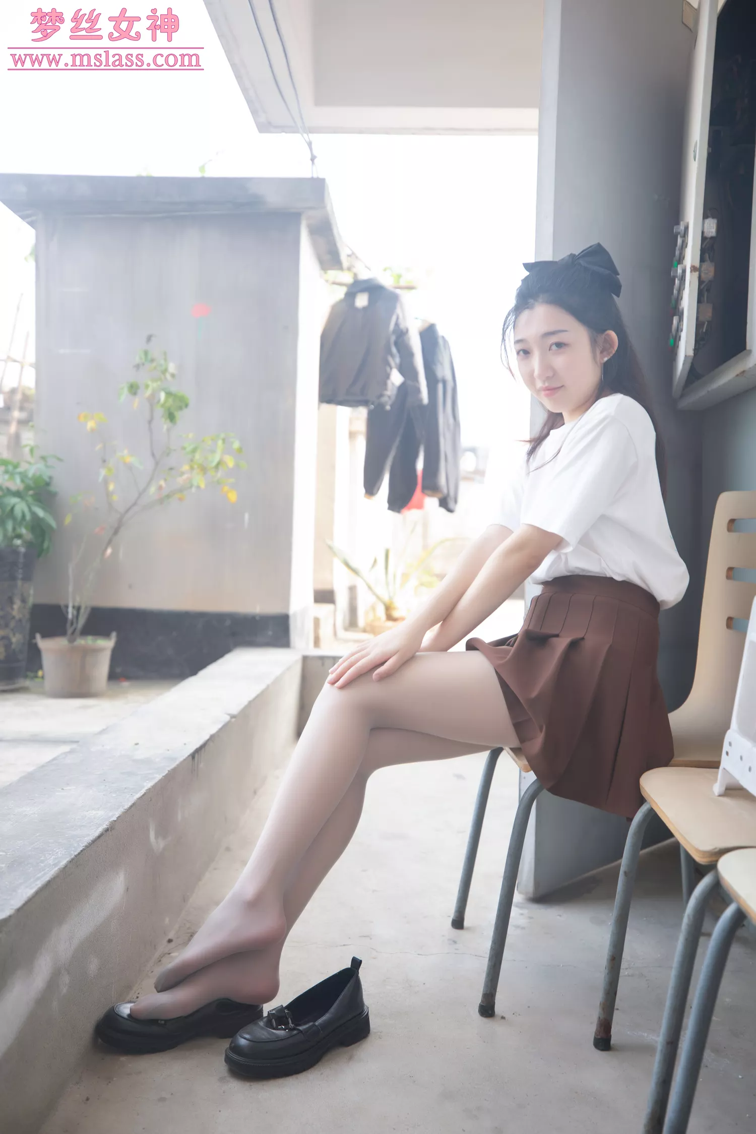 图片[39]-[MSLASS梦丝女神]2022.04.11 丝袜JK小格调 张小雪[59P] – 速更版-美库