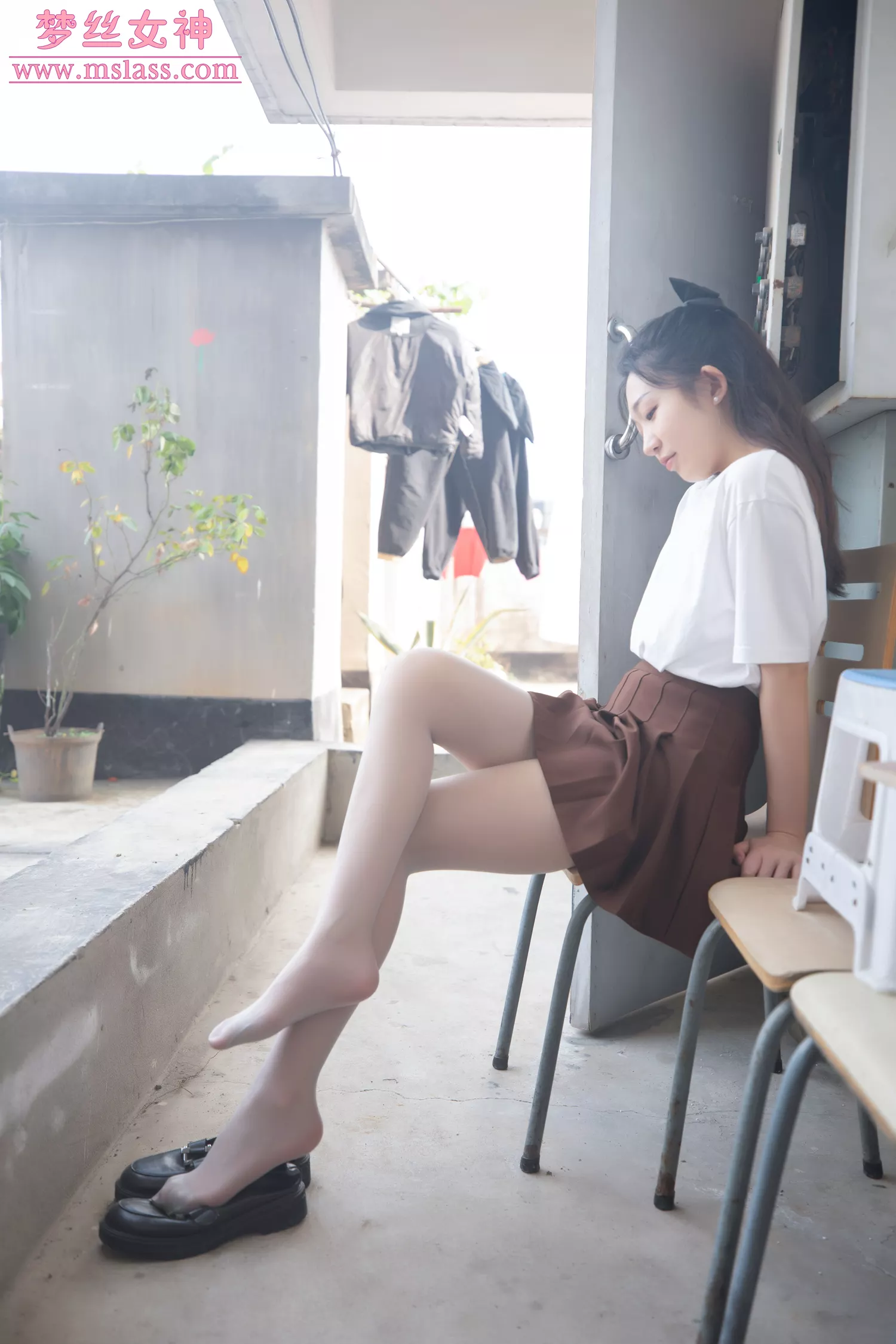 图片[47]-[MSLASS梦丝女神]2022.04.11 丝袜JK小格调 张小雪[59P] – 速更版-美库