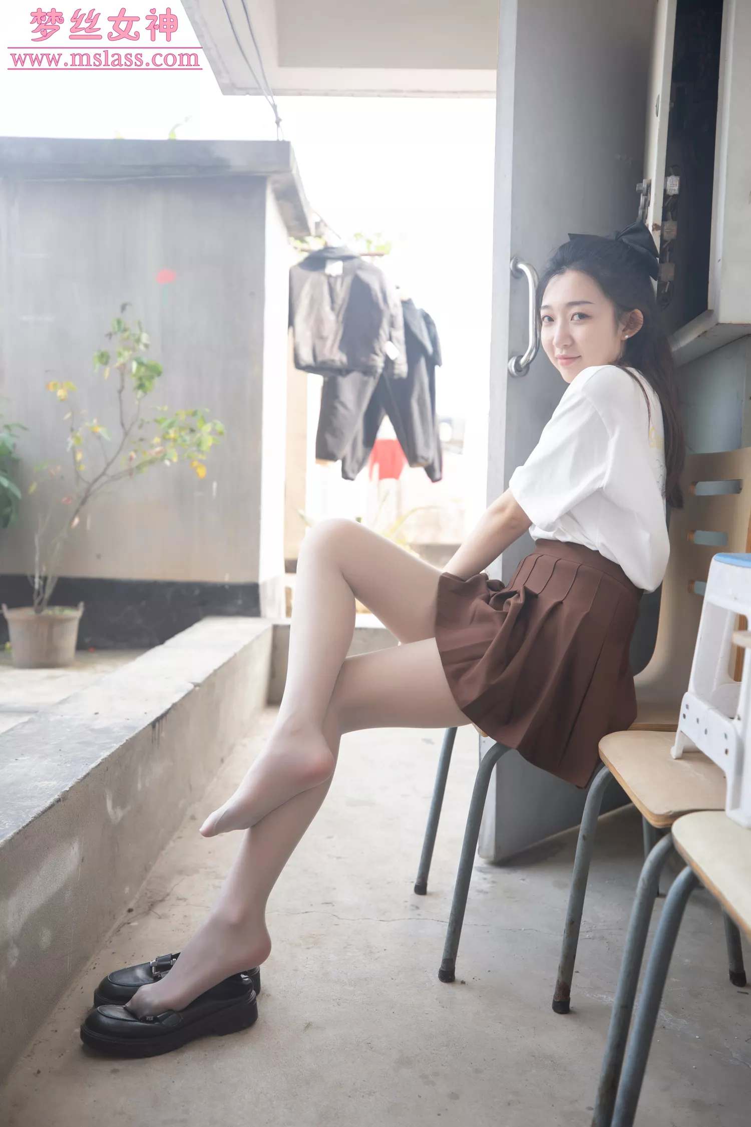 图片[48]-[MSLASS梦丝女神]2022.04.11 丝袜JK小格调 张小雪[59P] – 速更版-美库